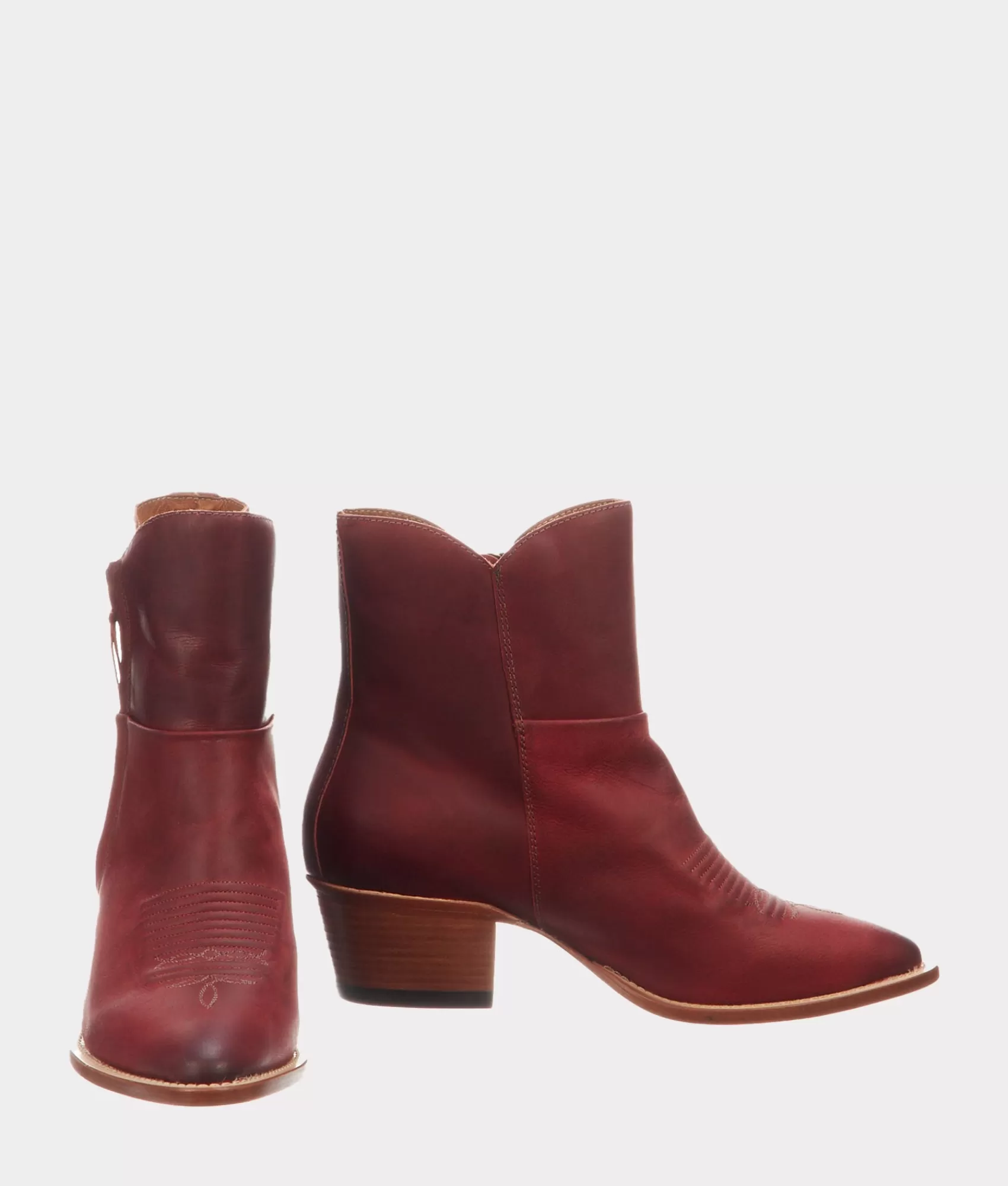 Lucchese Booties | Alexis Crimson