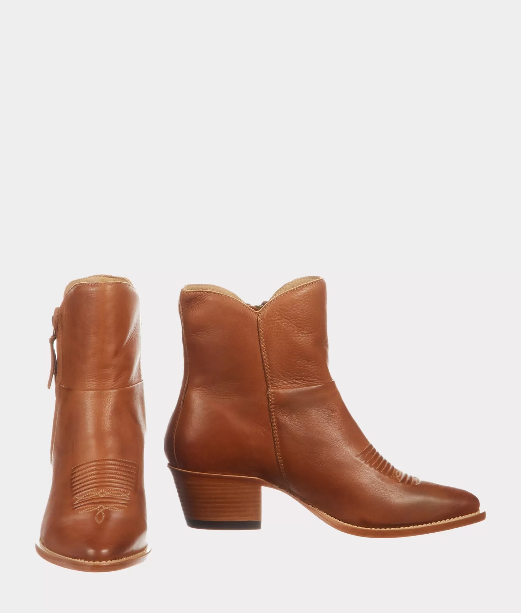 Lucchese Booties | Alexis Caramel