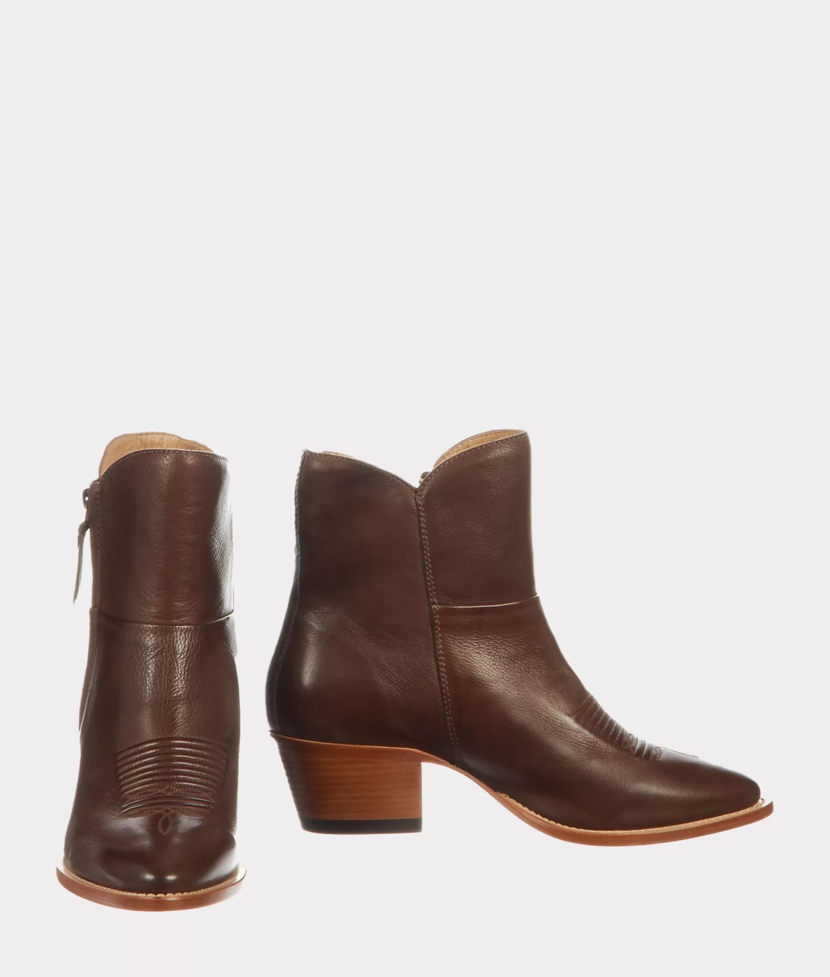 Lucchese Booties | Alexis Chocolate