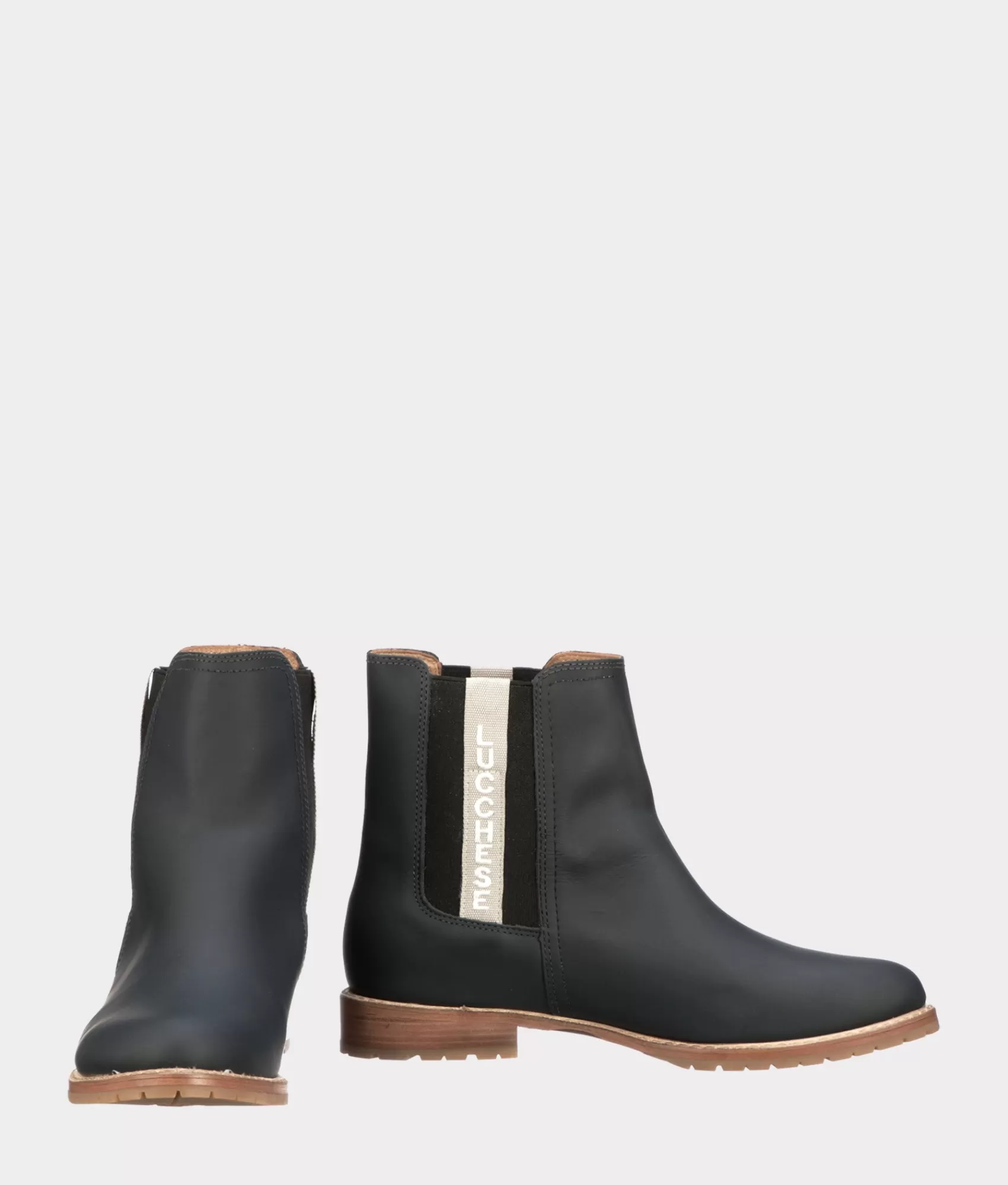 Lucchese Barn Boots | All-Weather Ladies Garden Boot Navy+Black