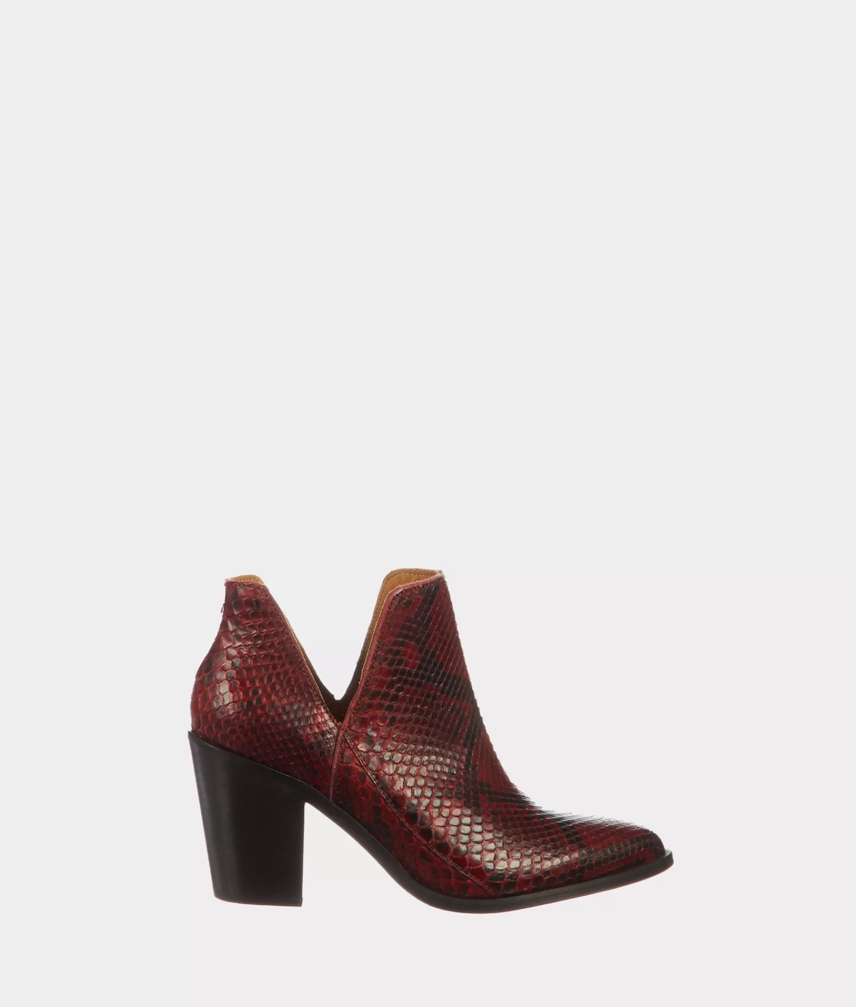 Lucchese Booties | Alma Exotic Red
