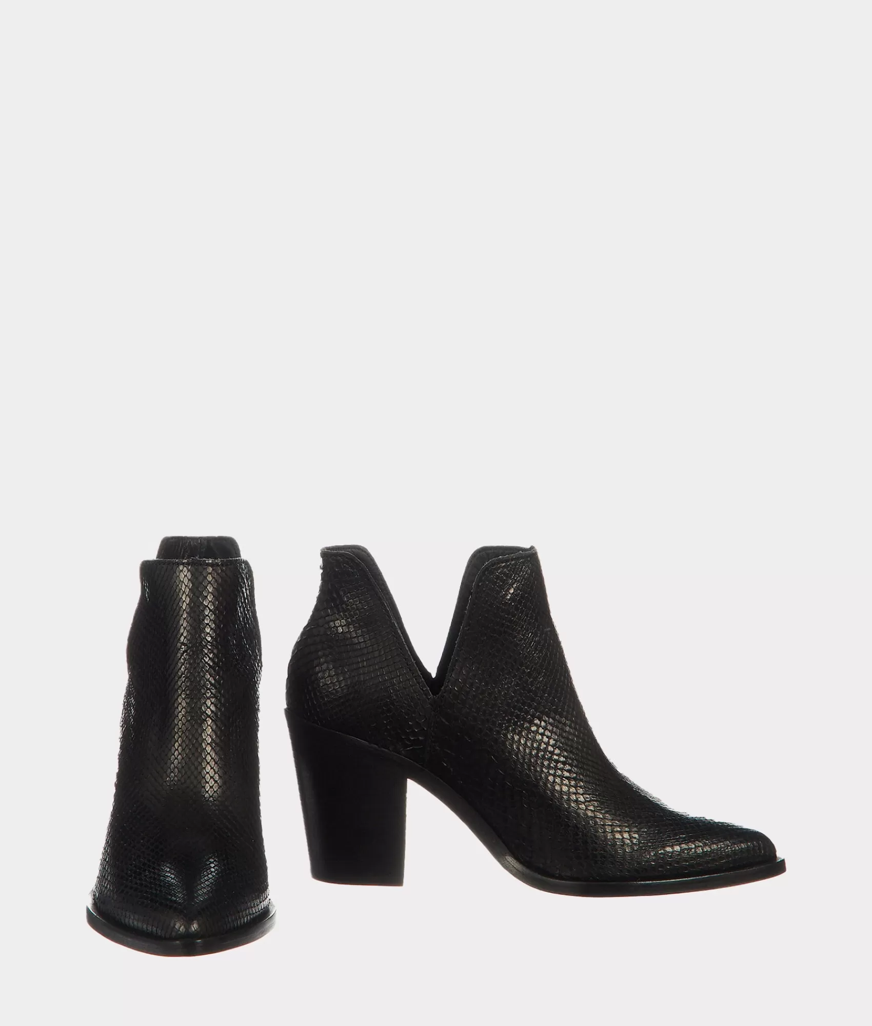Lucchese Booties | Alma Exotic Black