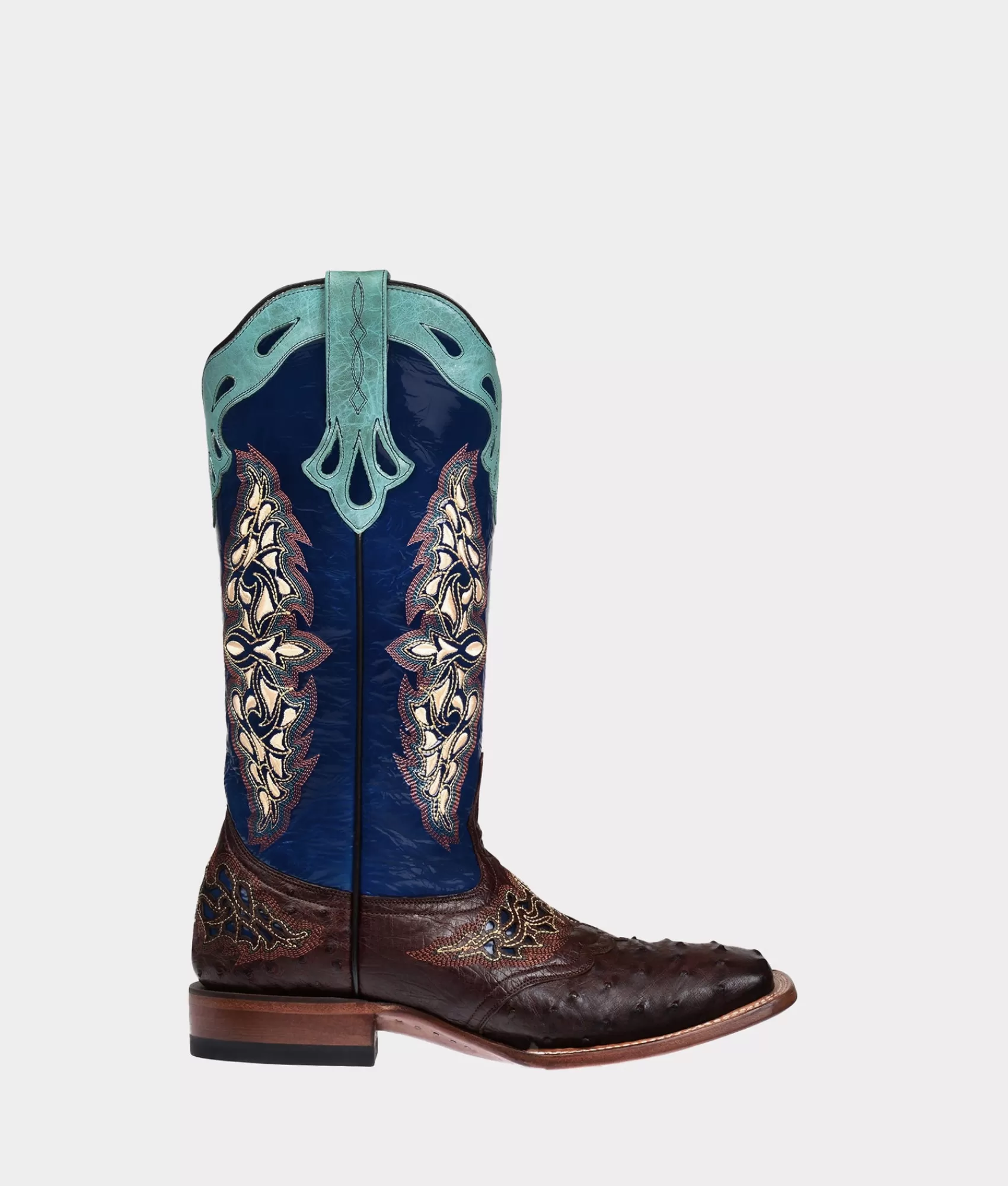 Lucchese Cowboy | Amberlyn Sienna+Navy