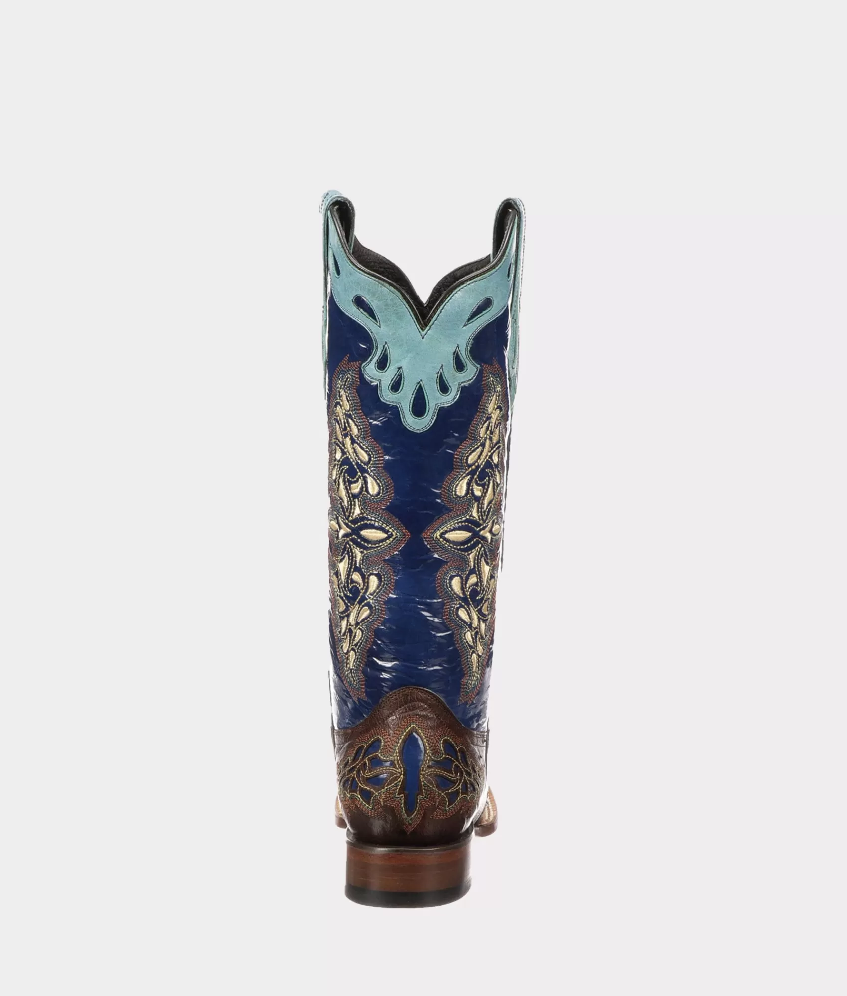 Lucchese Cowboy | Amberlyn Sienna+Navy