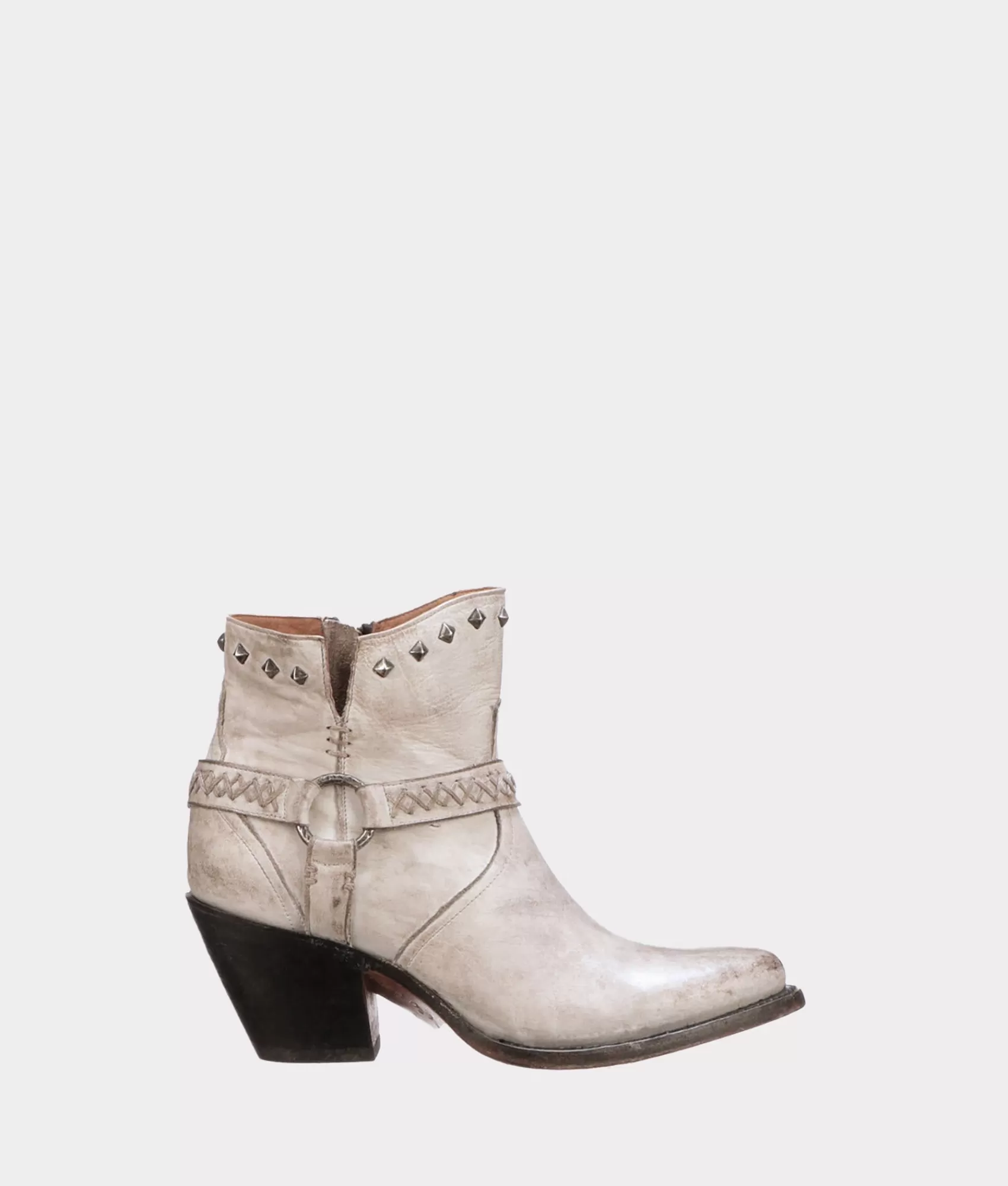 Lucchese Booties | Cowboy | Ani White