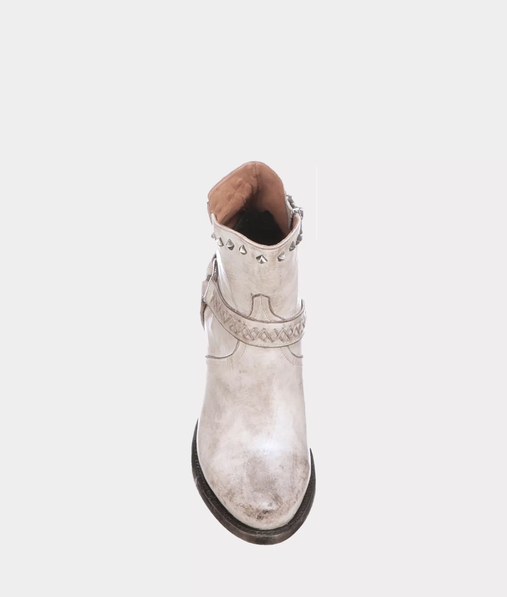 Lucchese Booties | Cowboy | Ani White