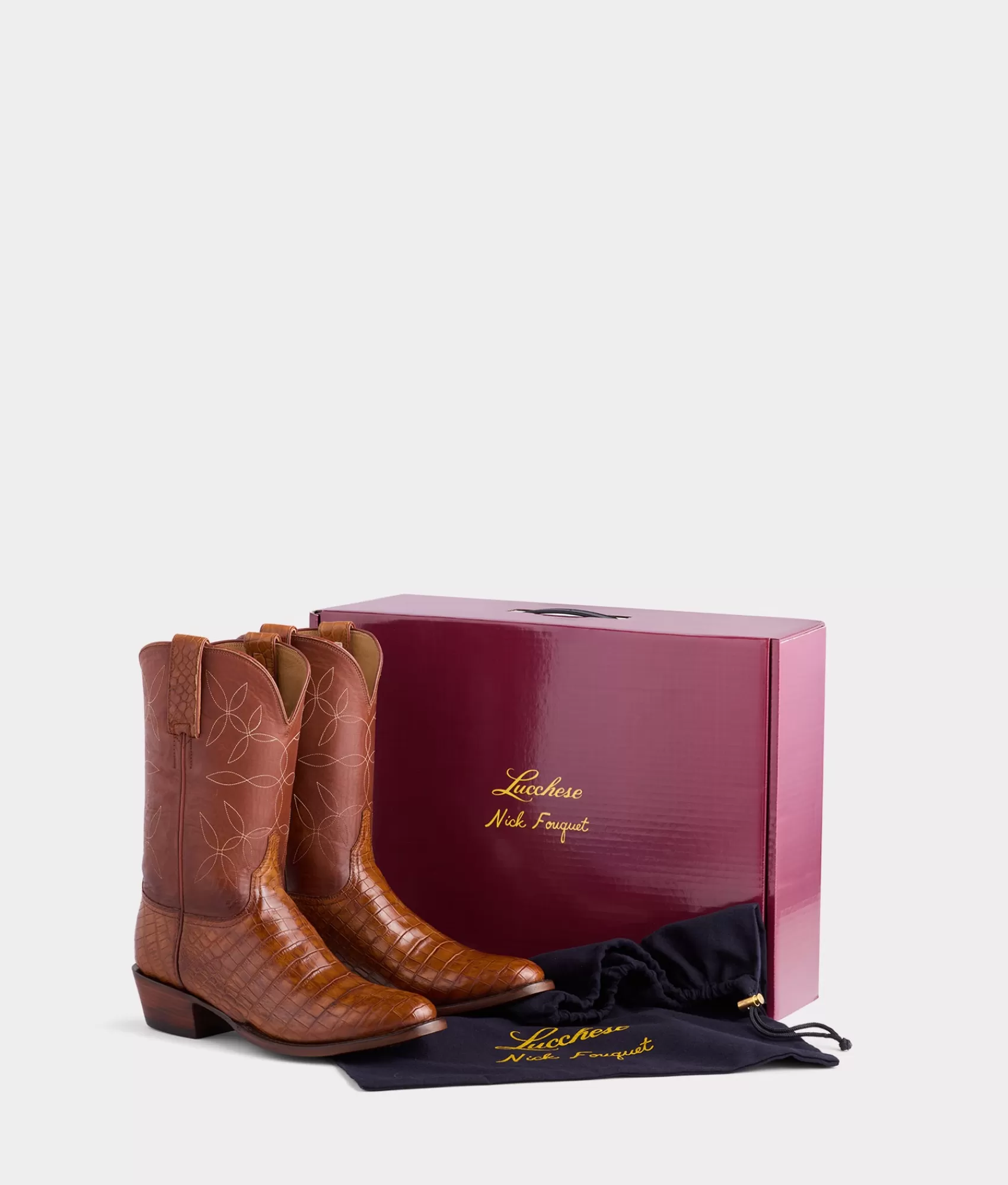Lucchese Cowboy | Barking Irons Tan