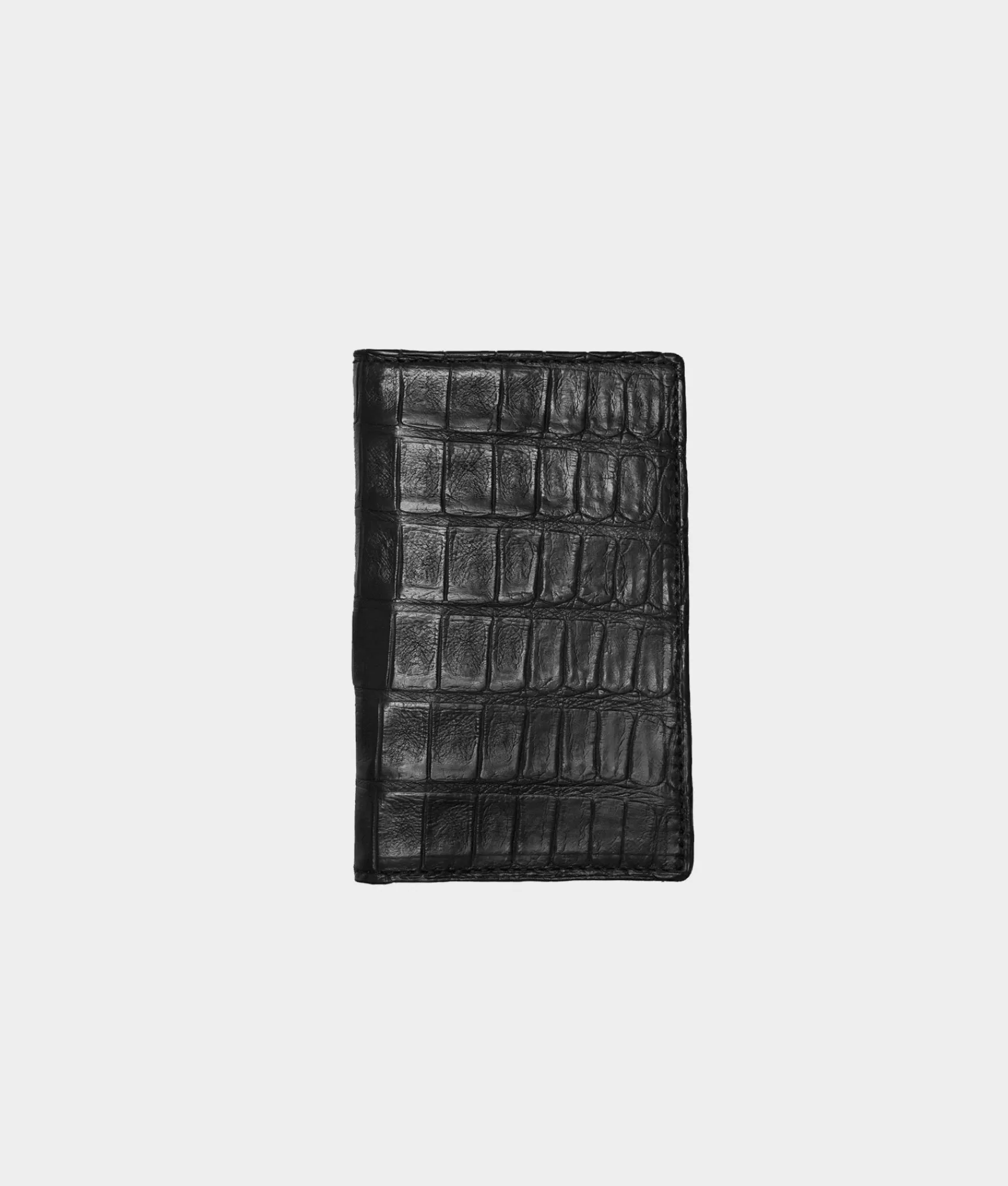 Lucchese Small Leather Goods | Small Leather Goods | Bifold Wallet – Crocodile Black