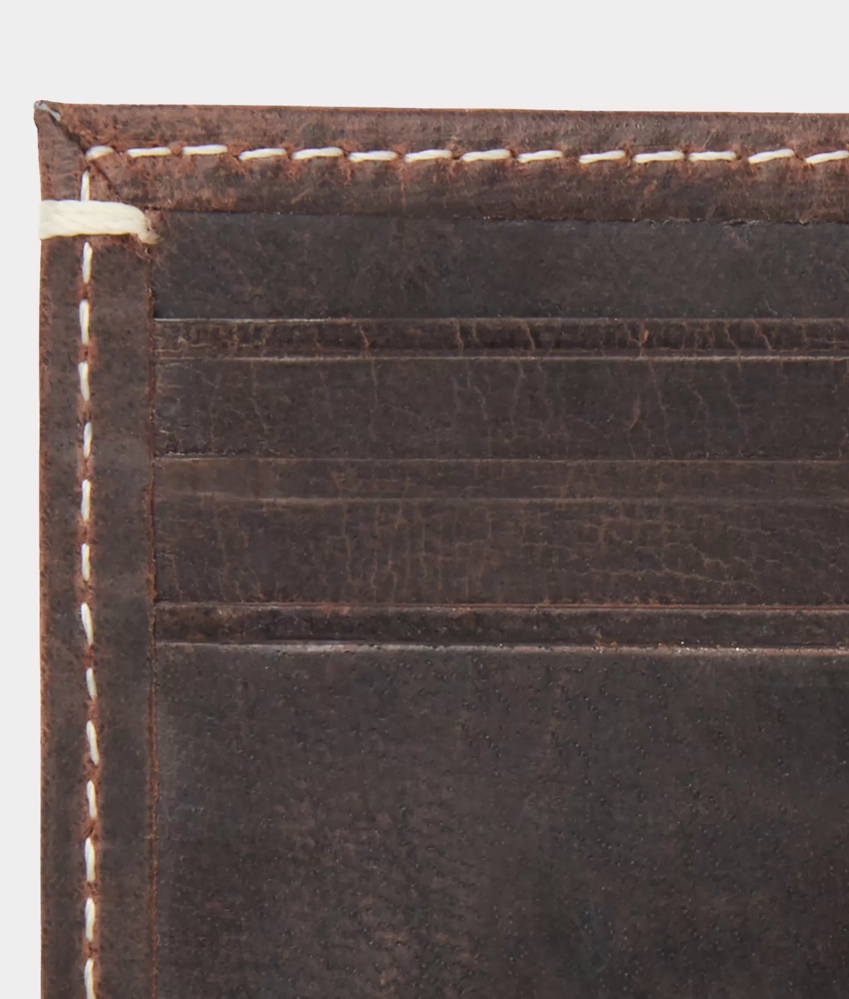 Lucchese Small Leather Goods | Small Leather Goods | Bifold Wallet - Mad Dog Chocolate