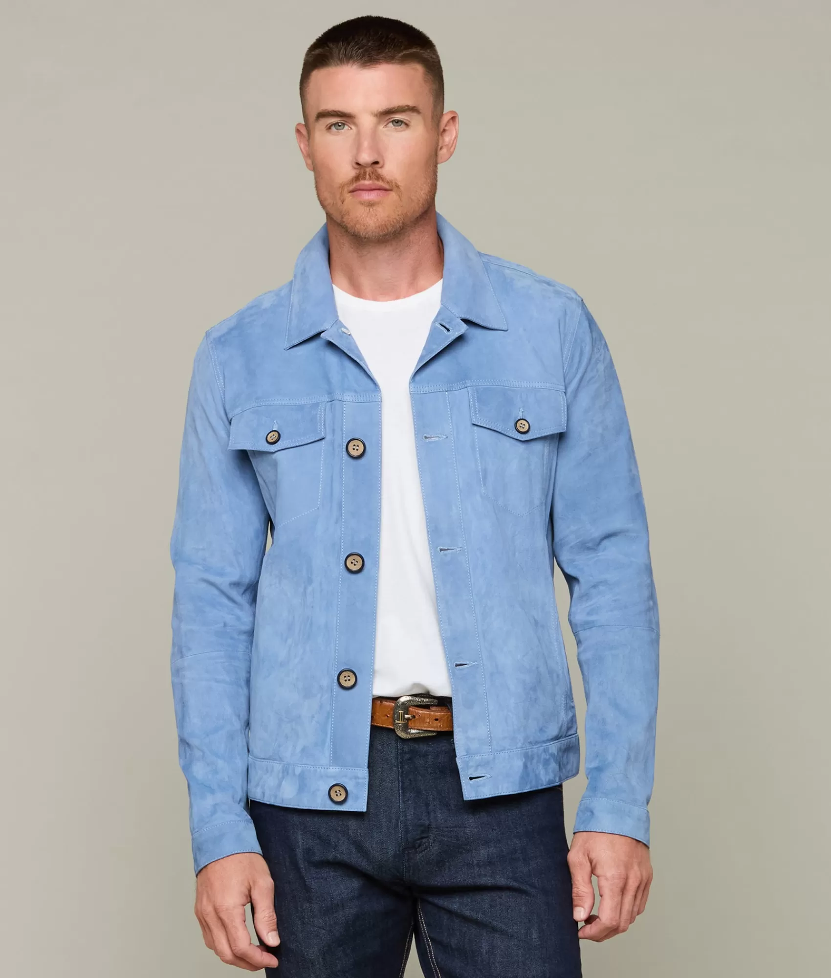 Lucchese Outerwear | Big Sky Jacket SkyBlue