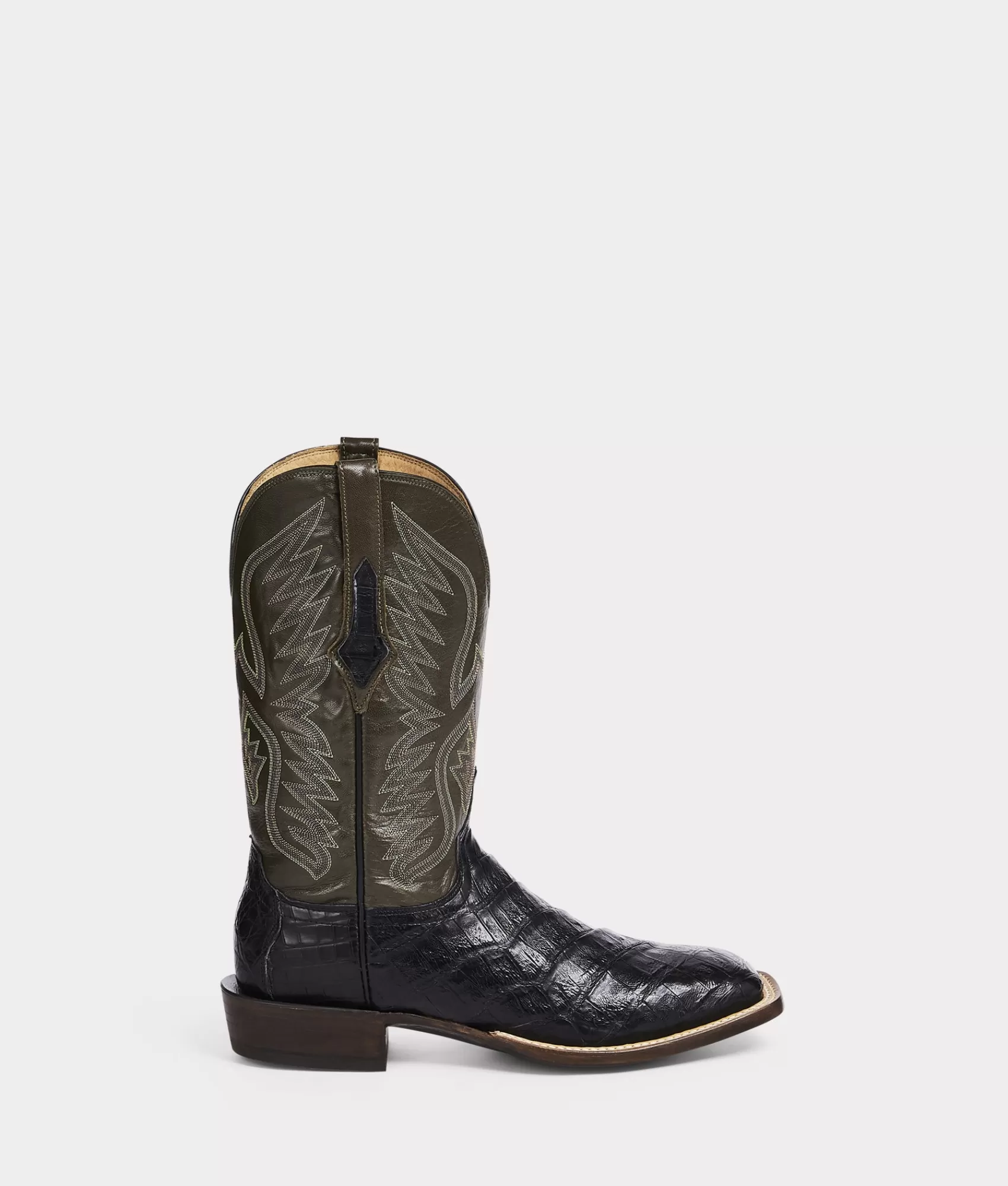Lucchese Horseman | Cowboy | Bryan Exotic Black+Olive