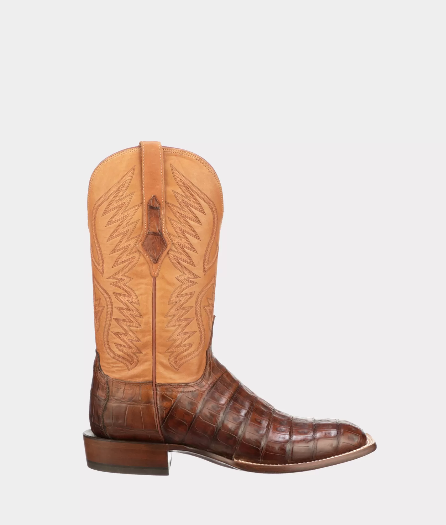 Lucchese Cowboy | Bryan Exotic Cognac