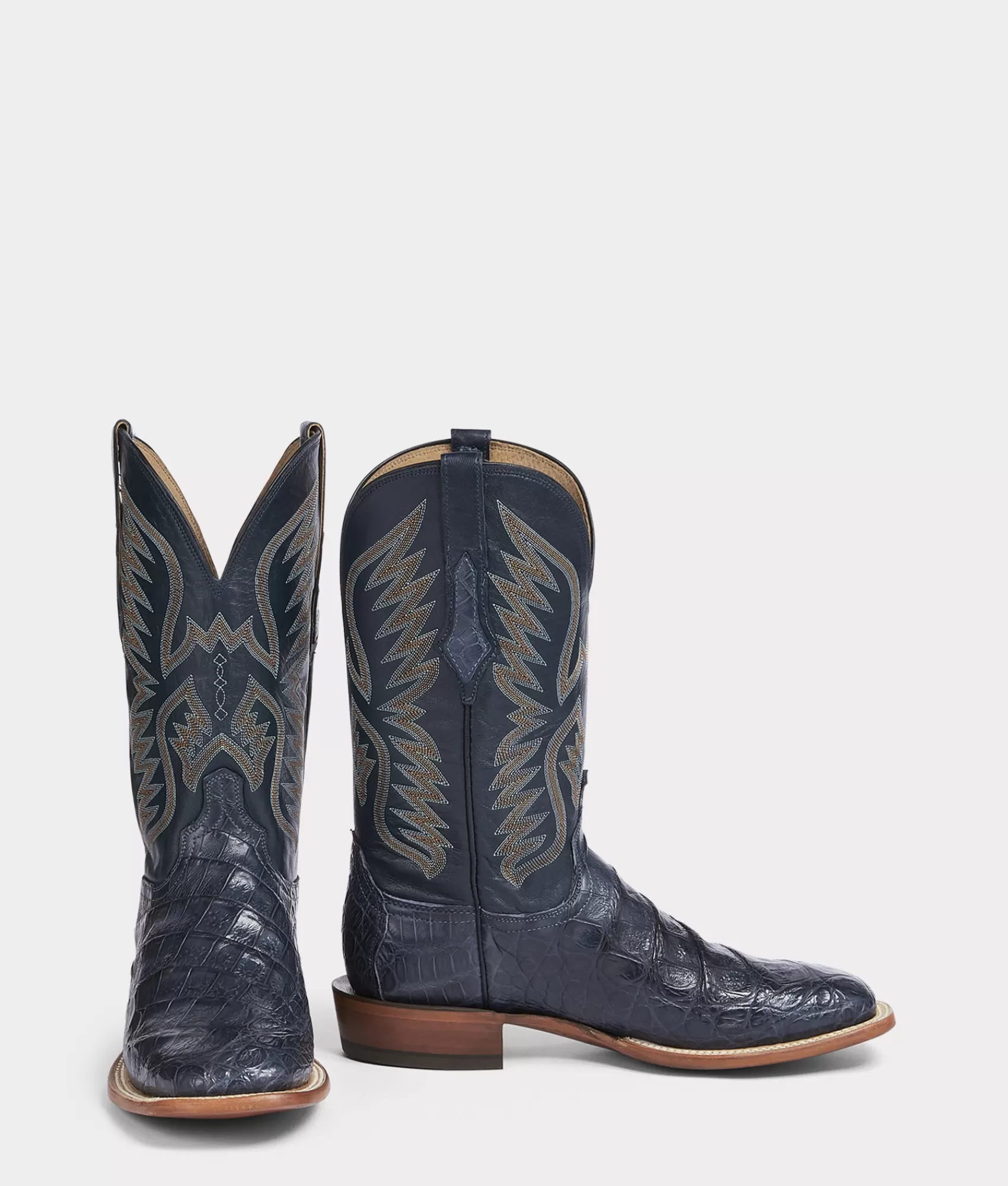 Lucchese Horseman | Cowboy | Bryan Exotic Denim+Sangria