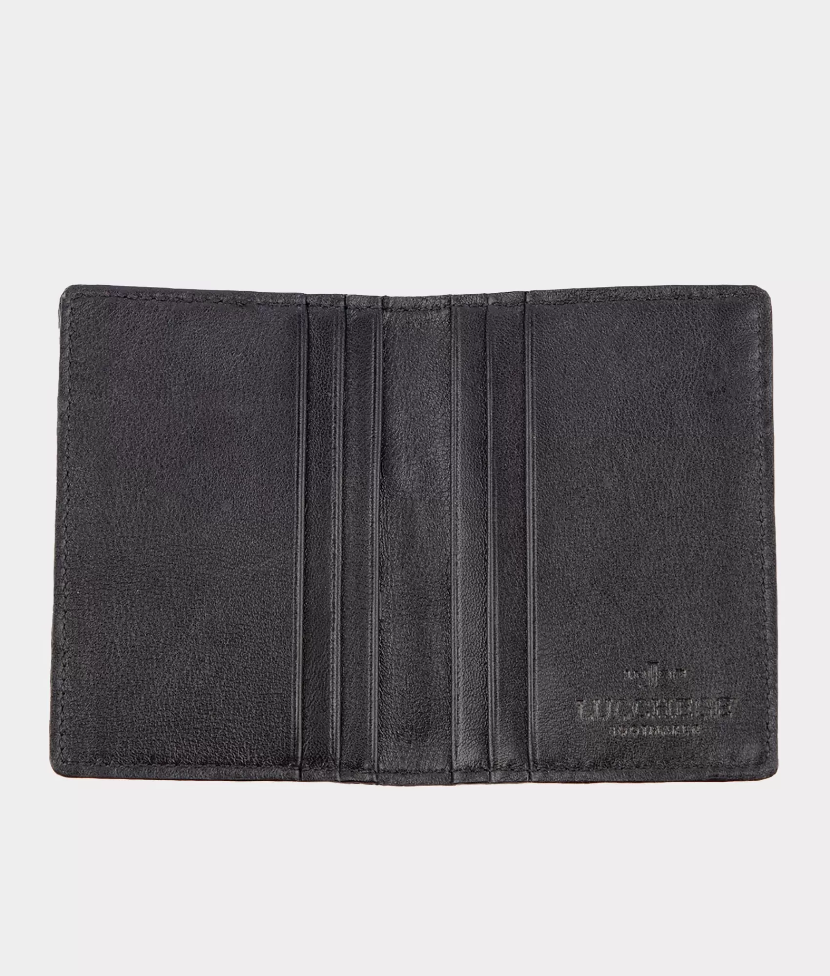 Lucchese Small Leather Goods | Small Leather Goods | Caiman Bifold Card Case Black