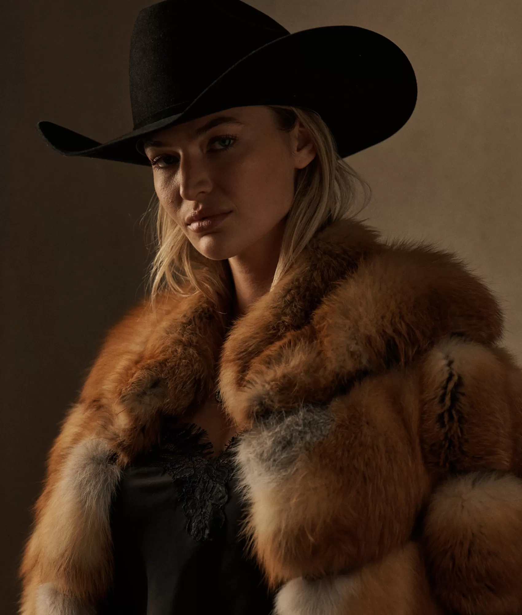Lucchese Furs | Outerwear | Canadian Red Fox Jacket Caramel