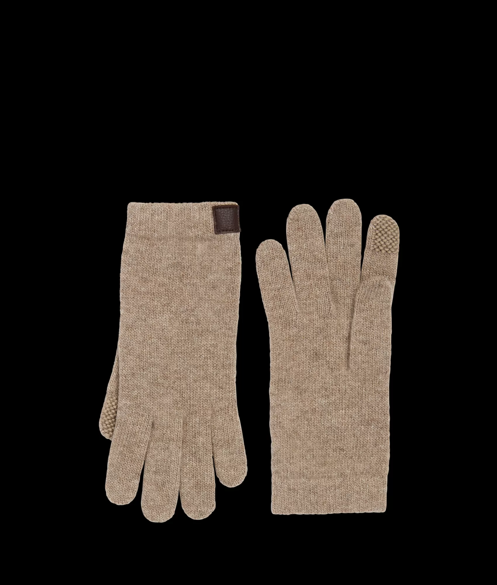 Lucchese Gloves | Cashmere Tech Gloves NileBrown