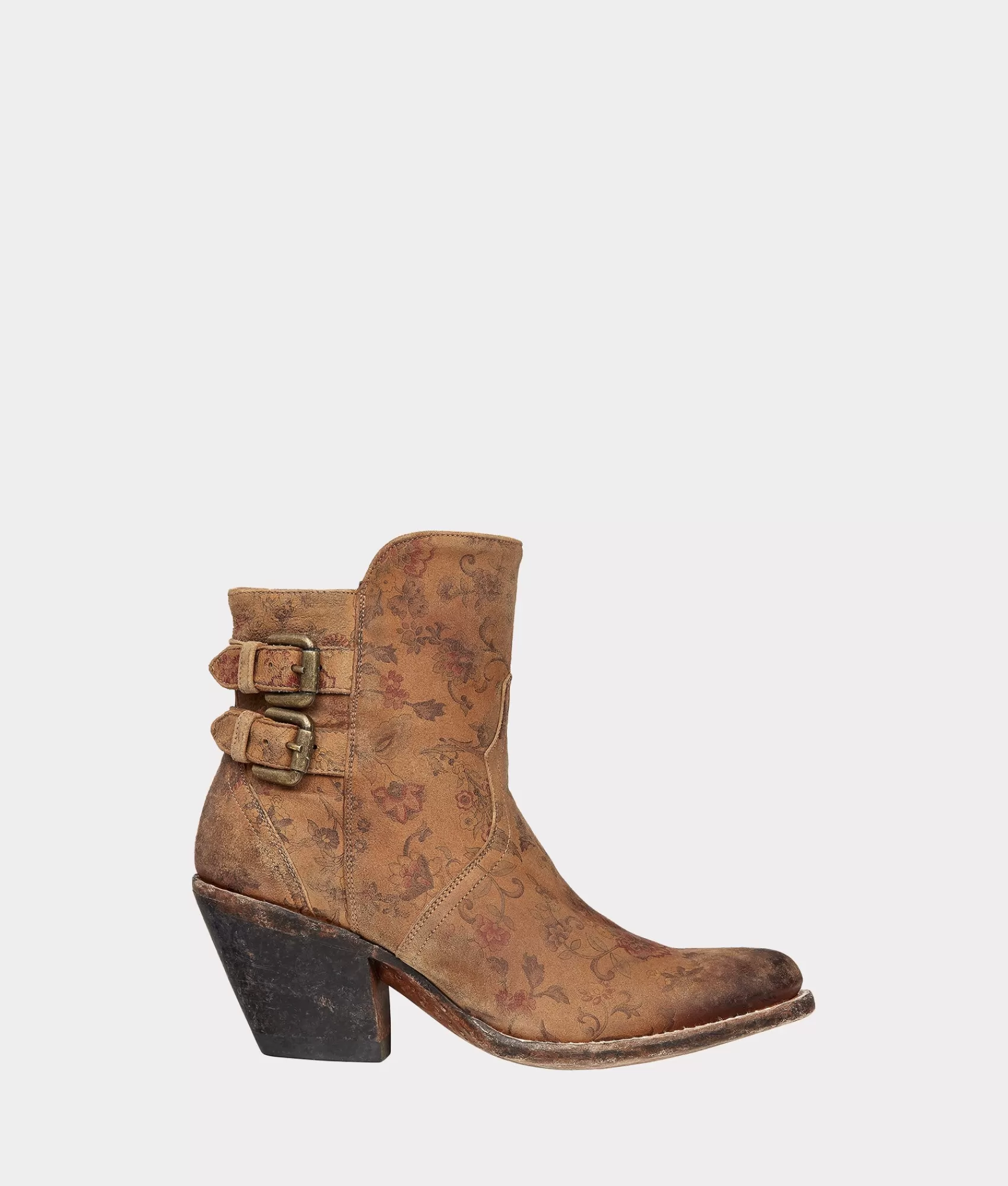 Lucchese Booties | Cowboy | Catalina BrownFloral