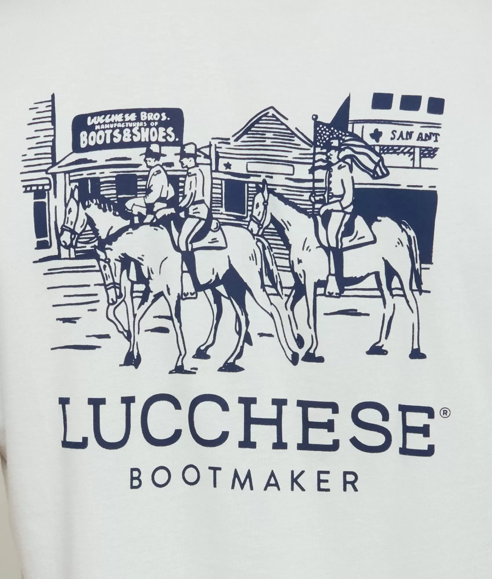 Lucchese Tops | Tops | Cavalry Pocket Tee Silver