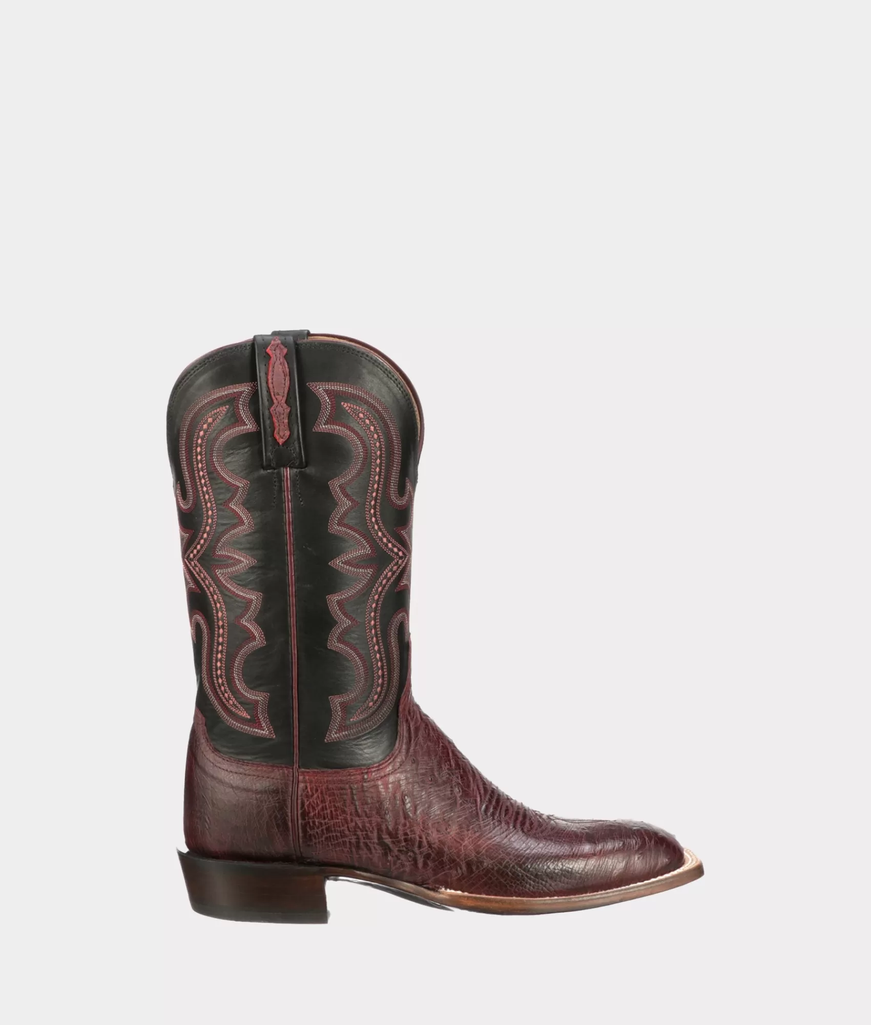 Lucchese Horseman | Cowboy | Cecil Exotic BlackCherry