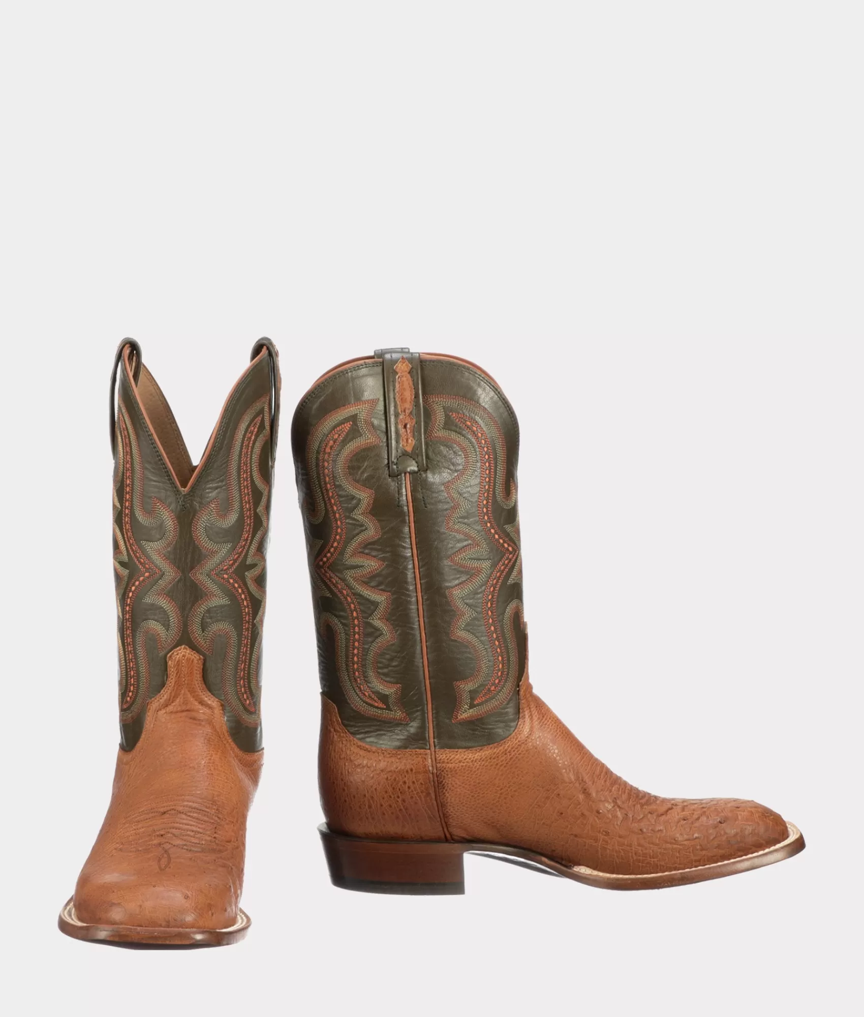 Lucchese Horseman | Cowboy | Cecil Exotic Cognac
