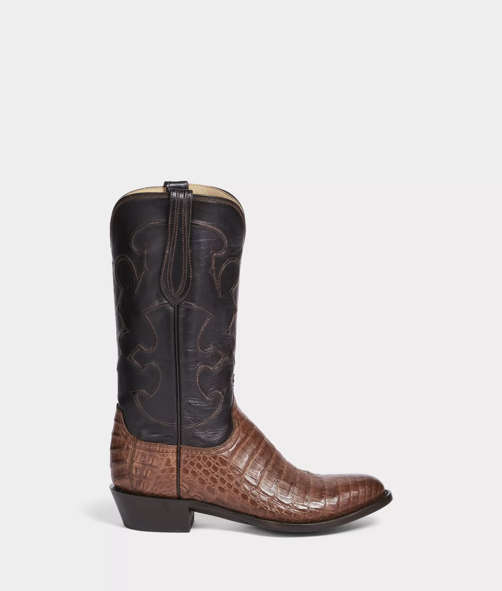 Lucchese Cowboy | Charles Sienna+DarkBrown