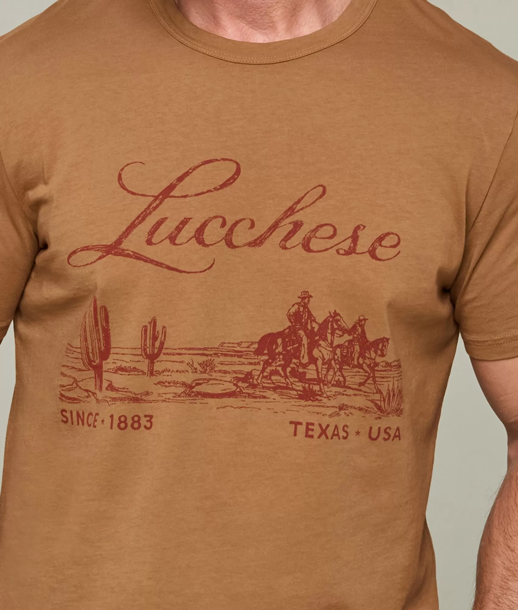 Lucchese Tops | Tops | Cisco Tee DirtBrown