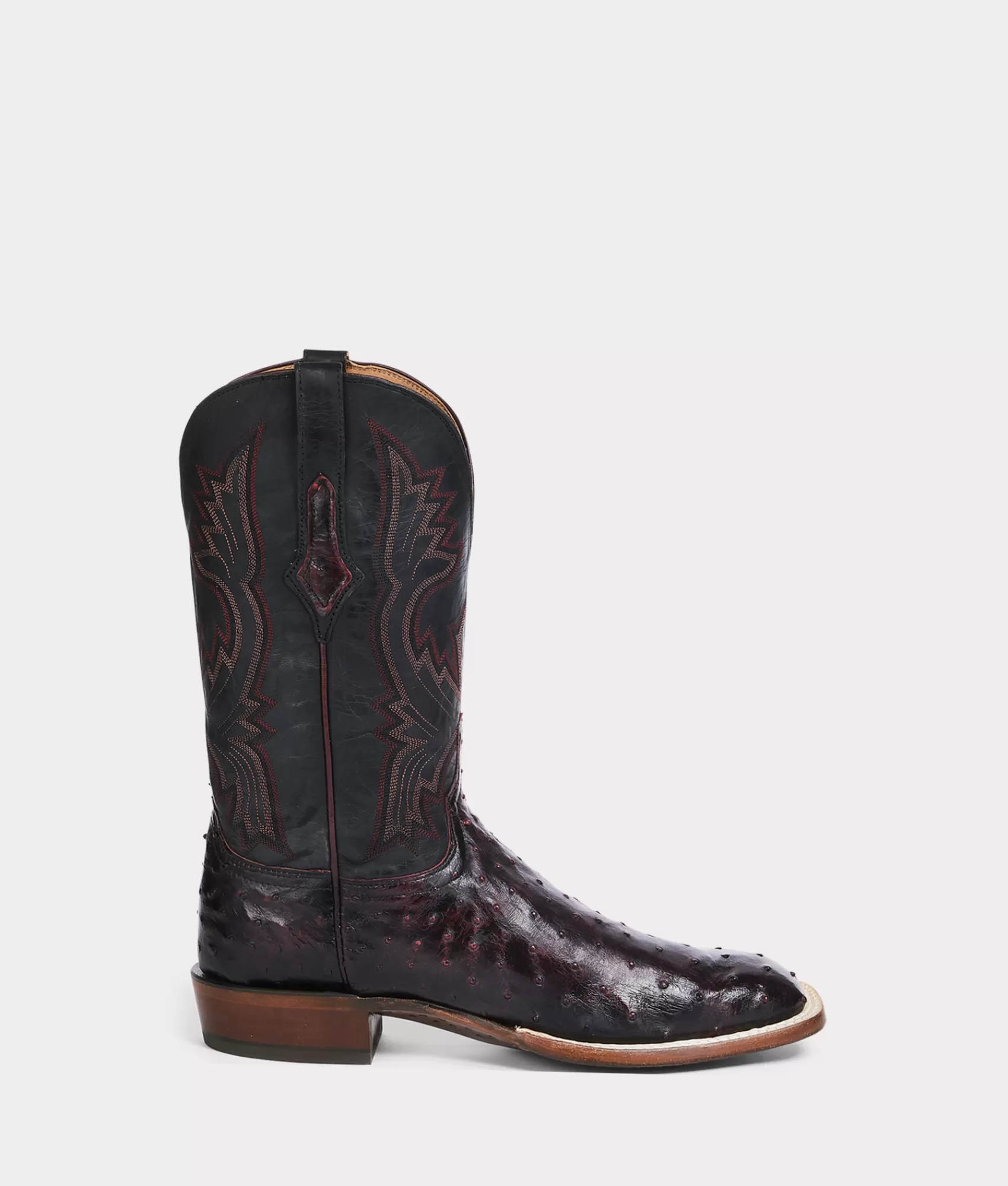 Lucchese Horseman | Cowboy | Cliff BlackCherry+Black