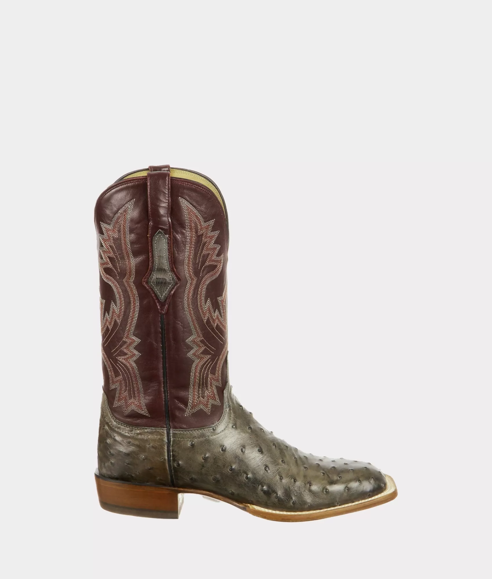 Lucchese Cowboy | Cliff Anthracite