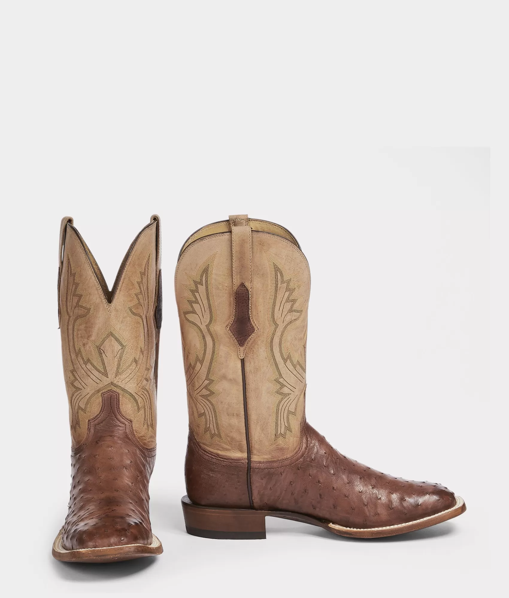 Lucchese Horseman | Cowboy | Cliff Chocolate+Tan