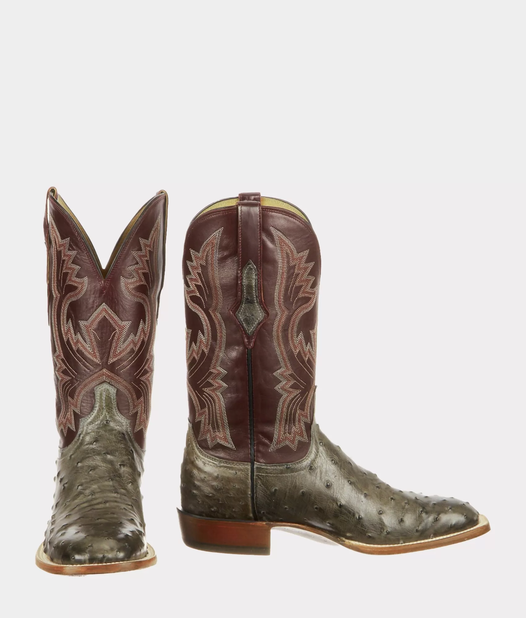 Lucchese Cowboy | Cliff Anthracite