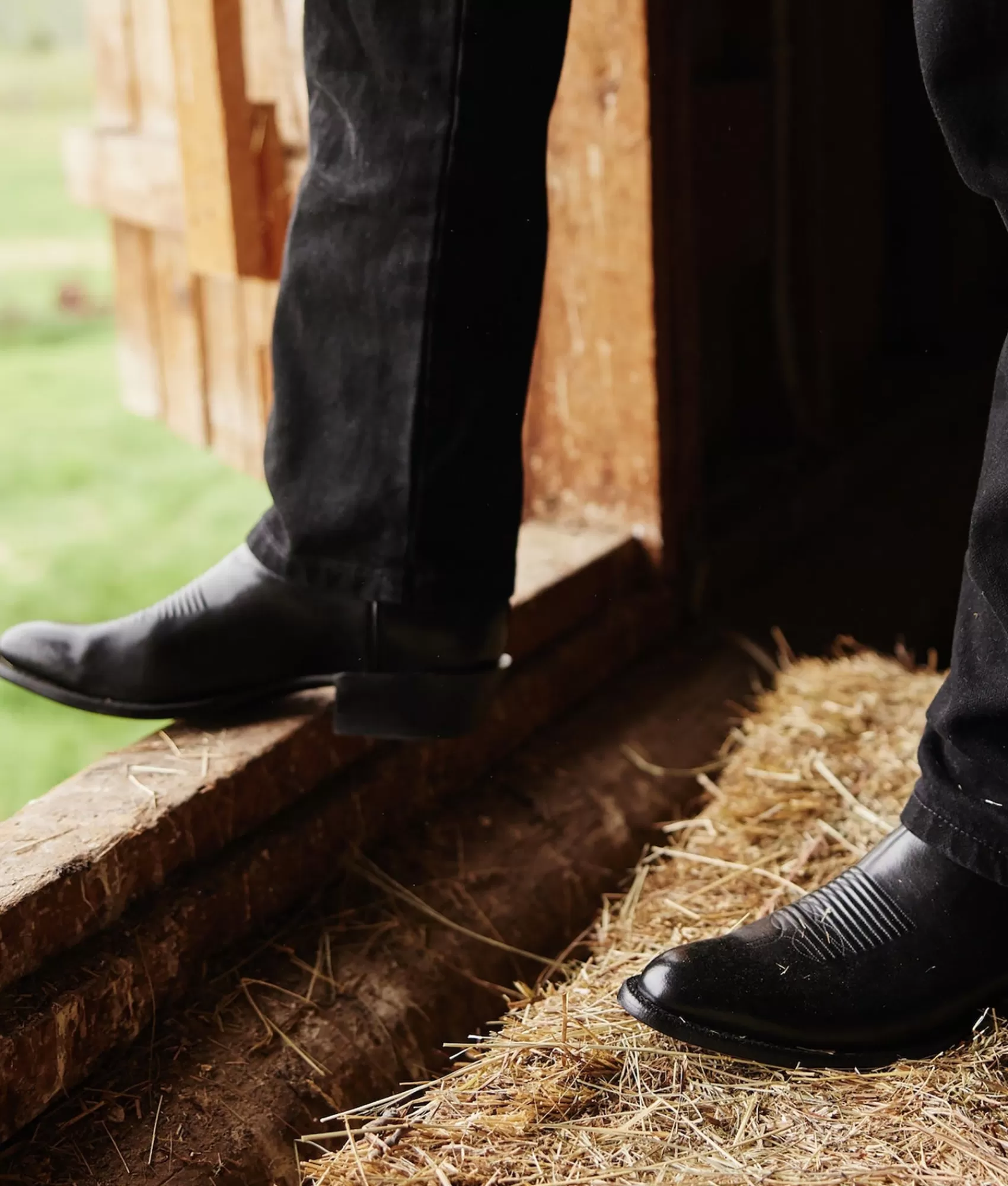 Lucchese Cowboy | Collins Black