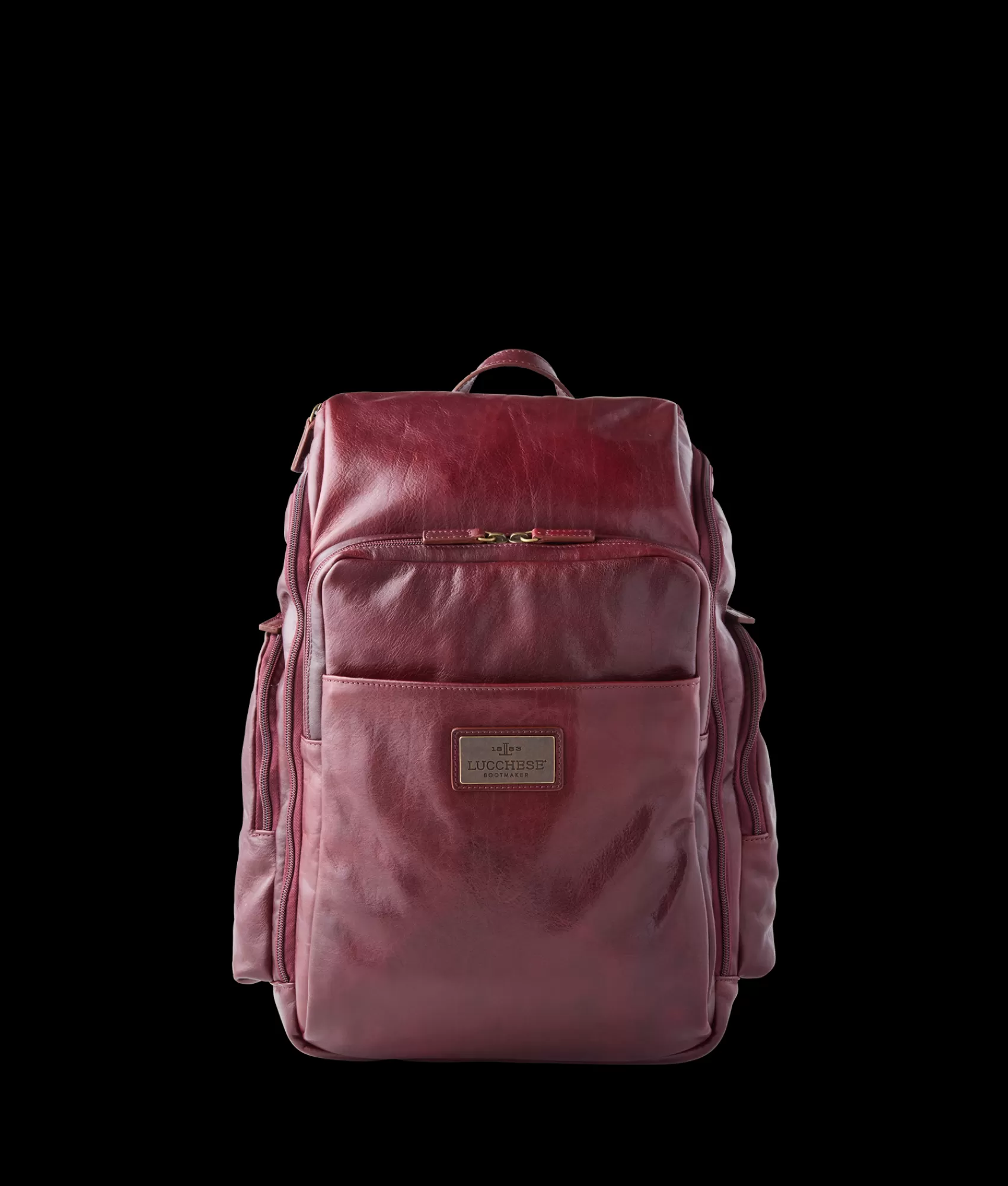 Lucchese Travel | Cosimo Backpack Burgundy