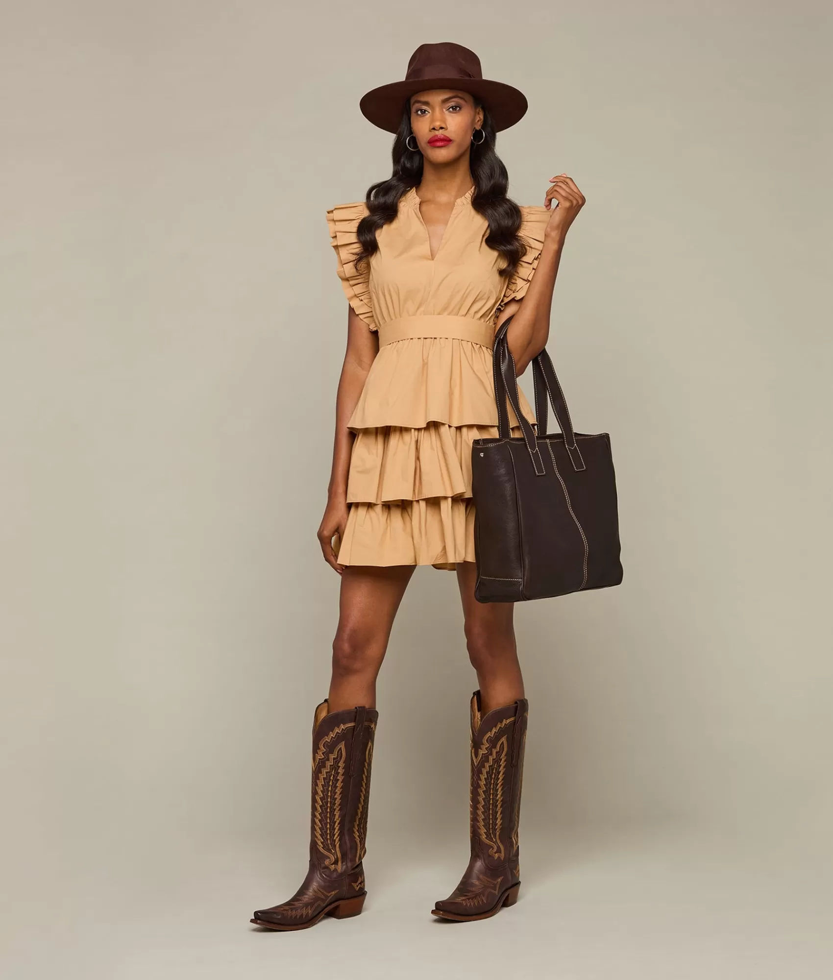 Lucchese Handbags | Travel | Cosimo Carryall Tote Espresso