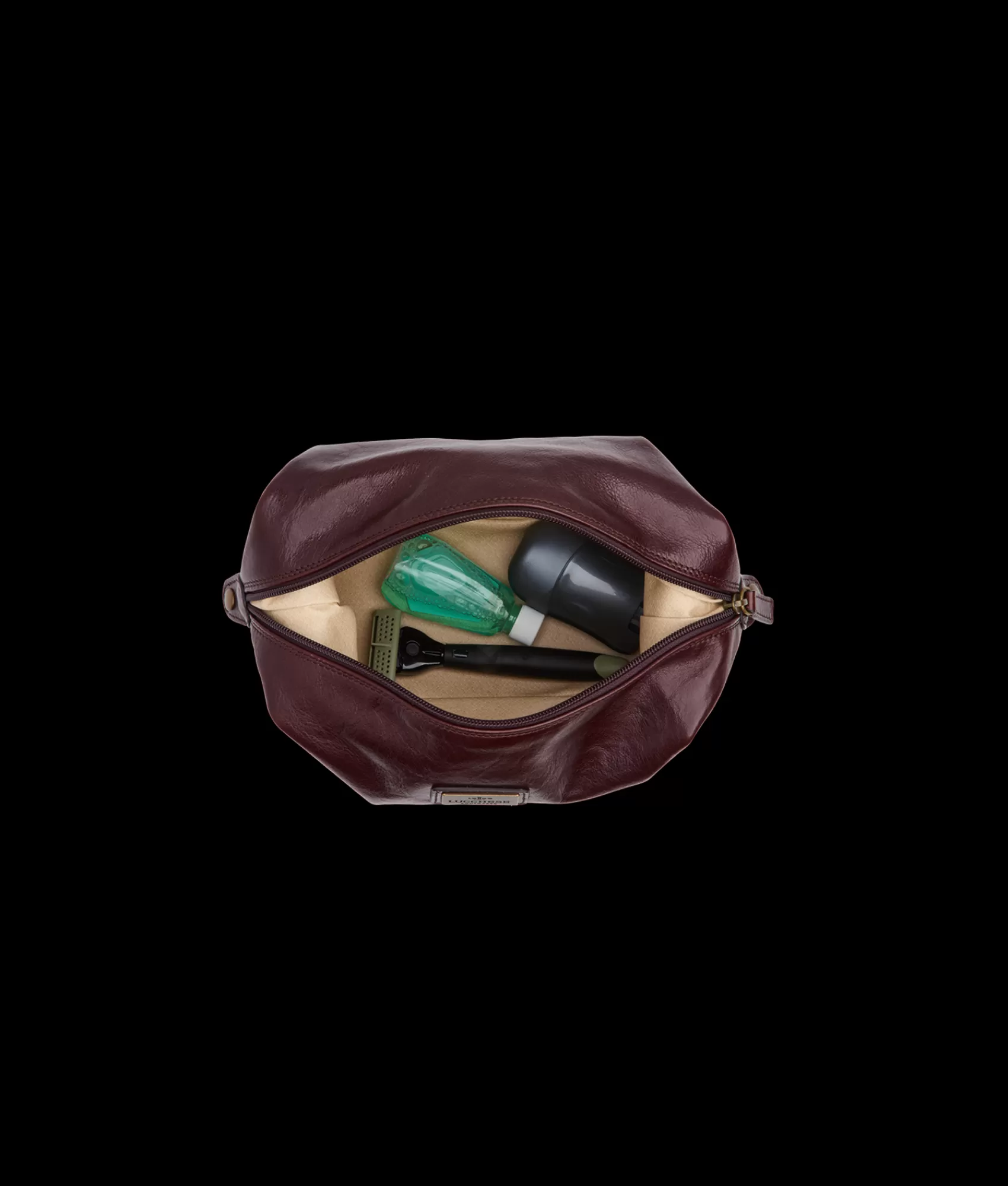 Lucchese Travel | Small Leather Goods | Cosimo Dopp Kit Chocolate