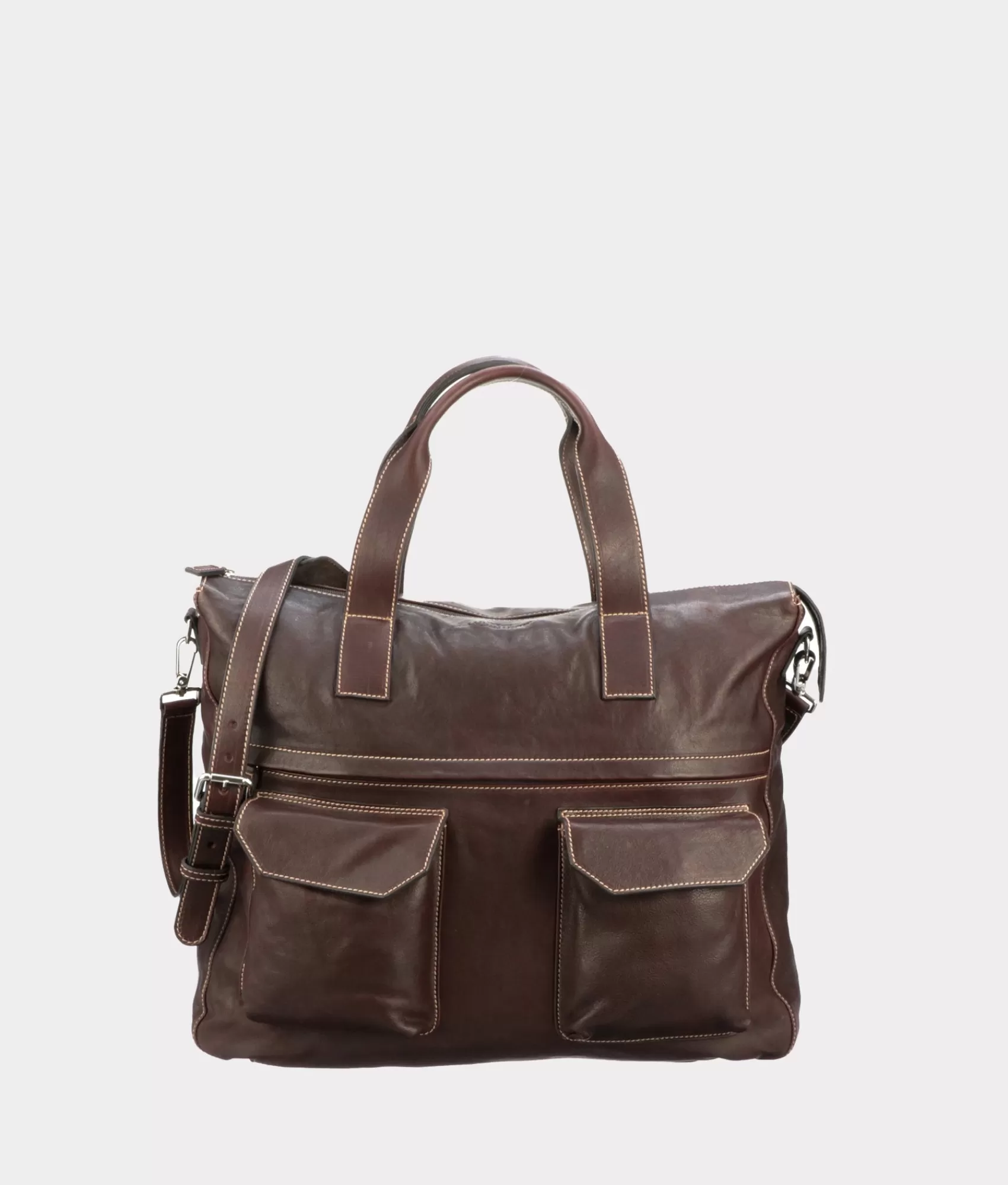 Lucchese Travel | Cosimo Travel Tote Espresso