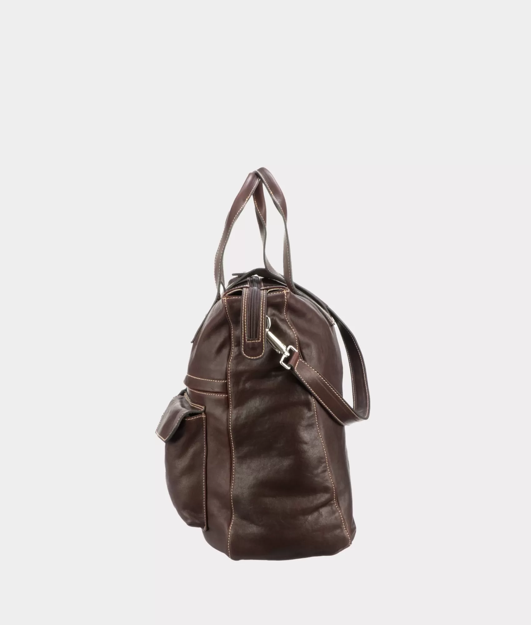 Lucchese Travel | Cosimo Travel Tote Espresso