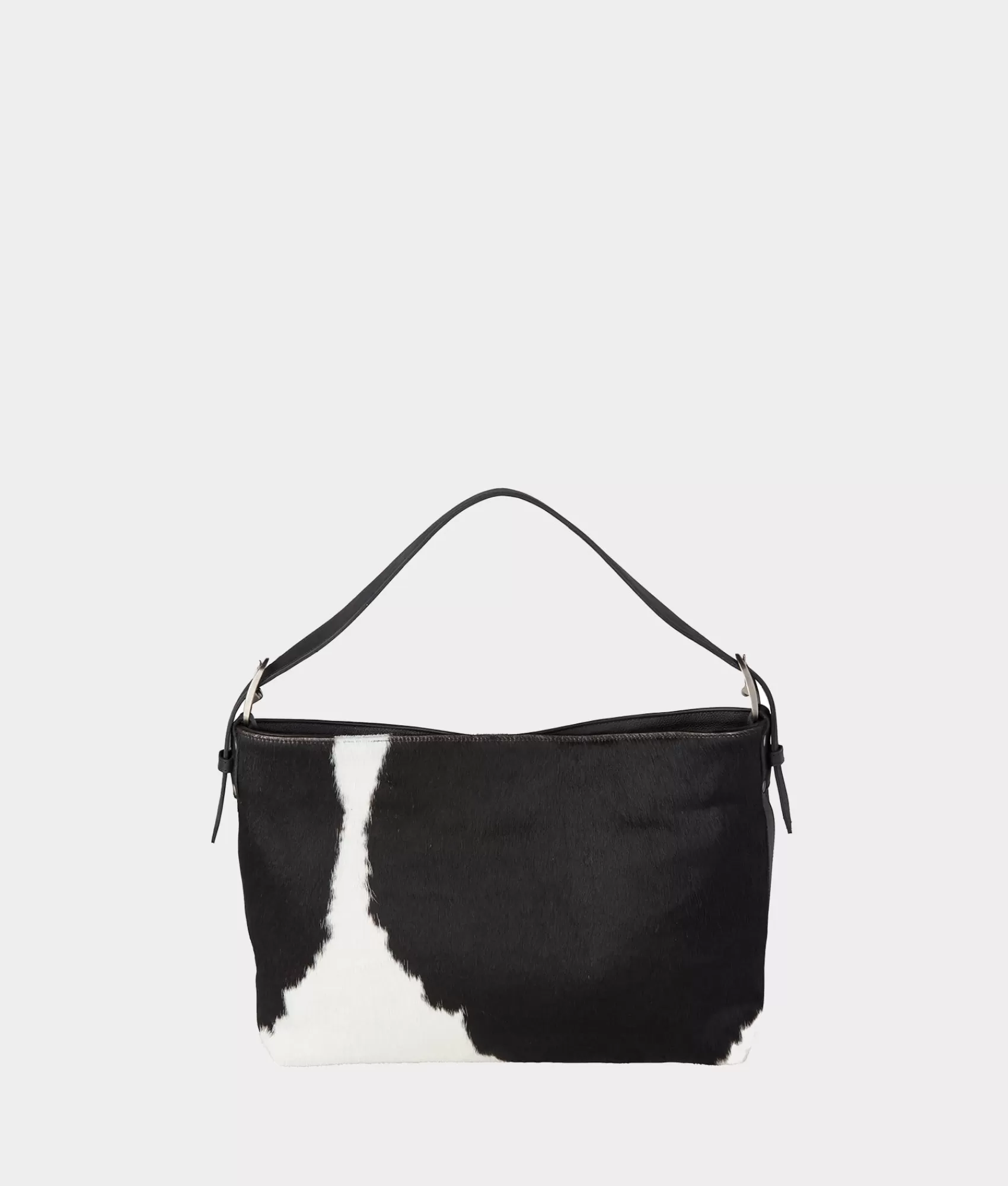 Lucchese Handbags | Cowprint Hobo Bag Black/White