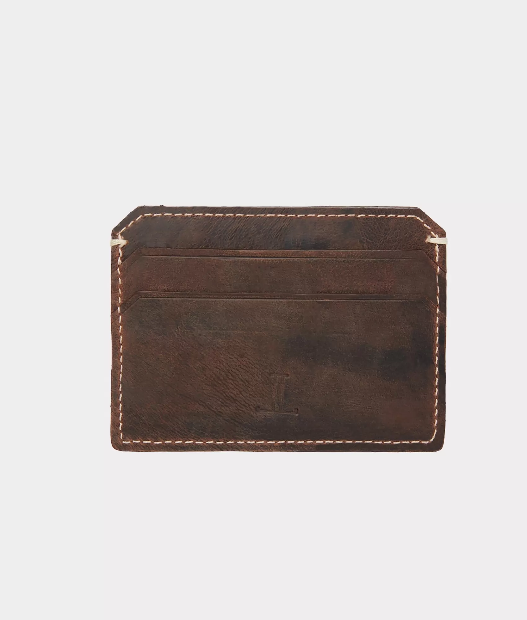 Lucchese Small Leather Goods | Small Leather Goods | Credit Card Case - Mad Dog Chocolate
