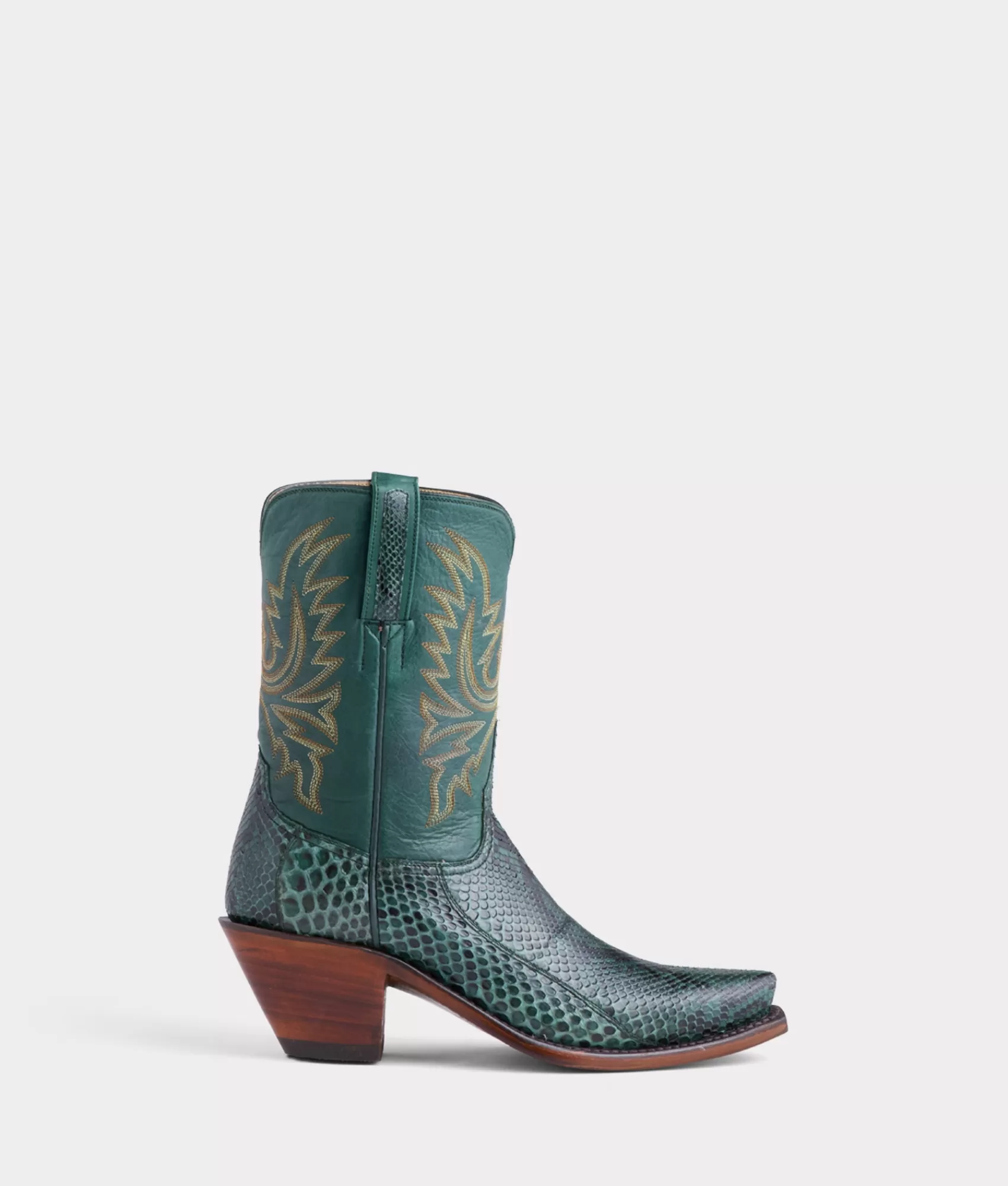 Lucchese Cowboy | Dale Exotic Emerald