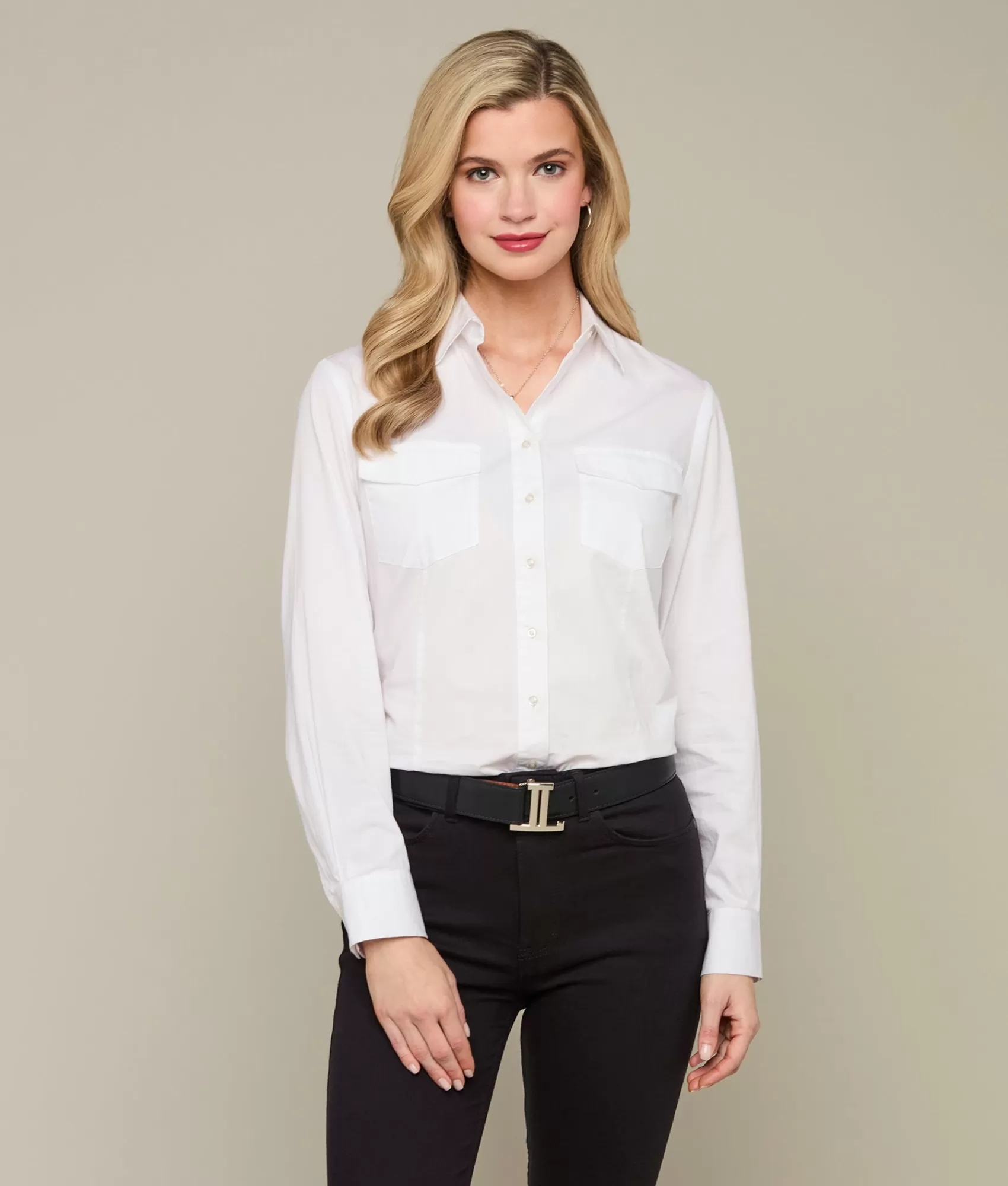 Lucchese Tops | Dallas White