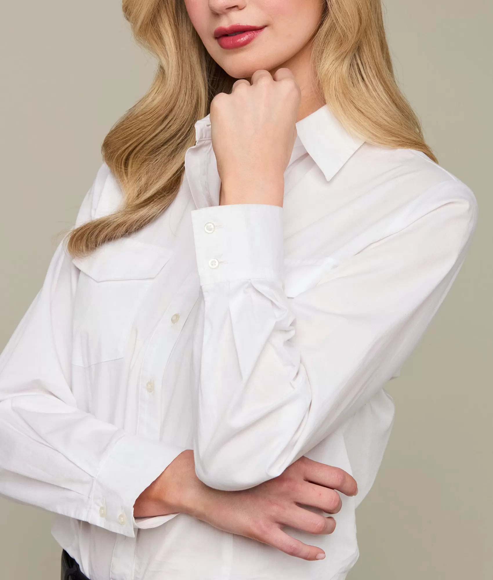 Lucchese Tops | Dallas White