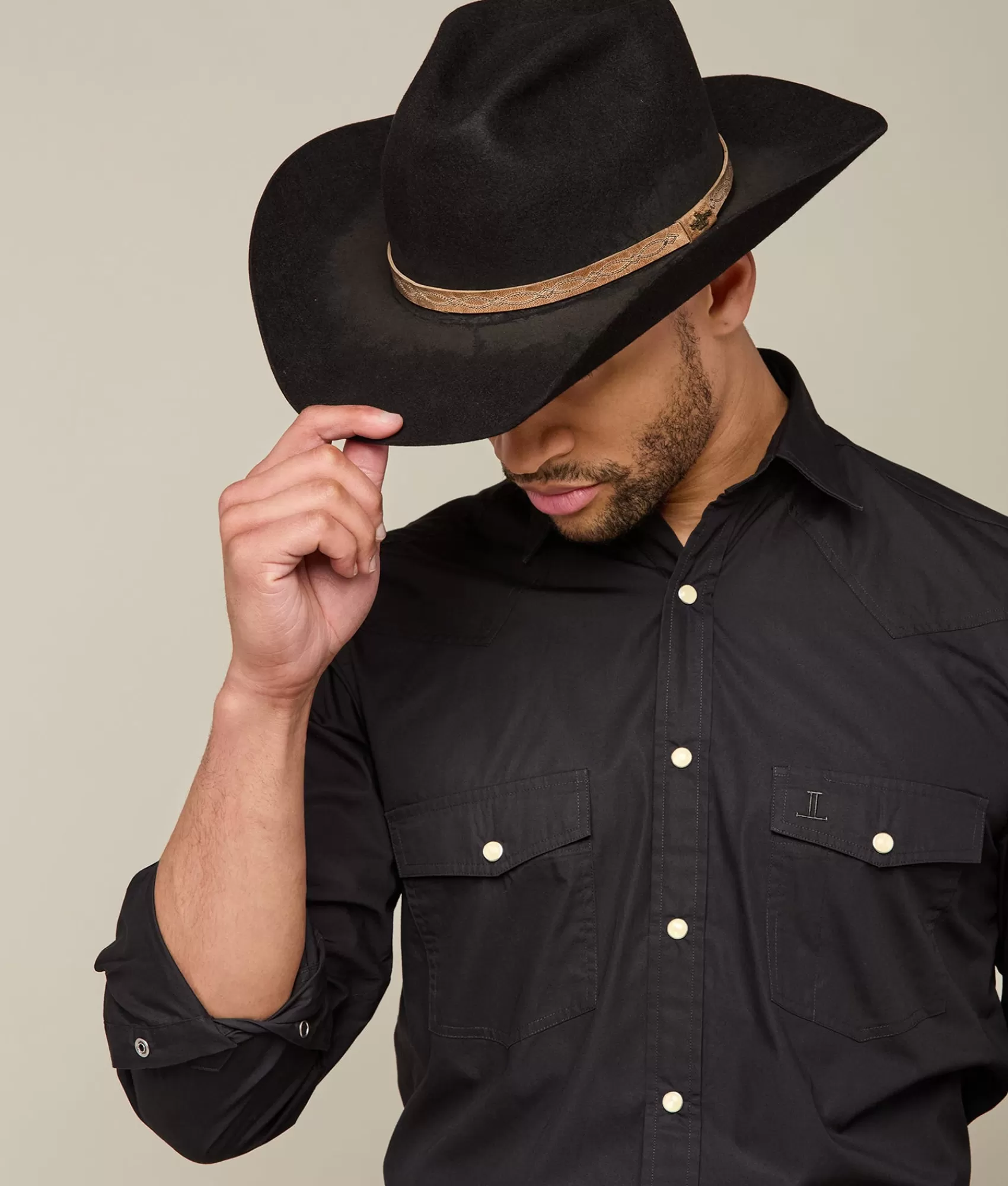 Lucchese Cowboy Hats | Headwear | Days Gone By Black