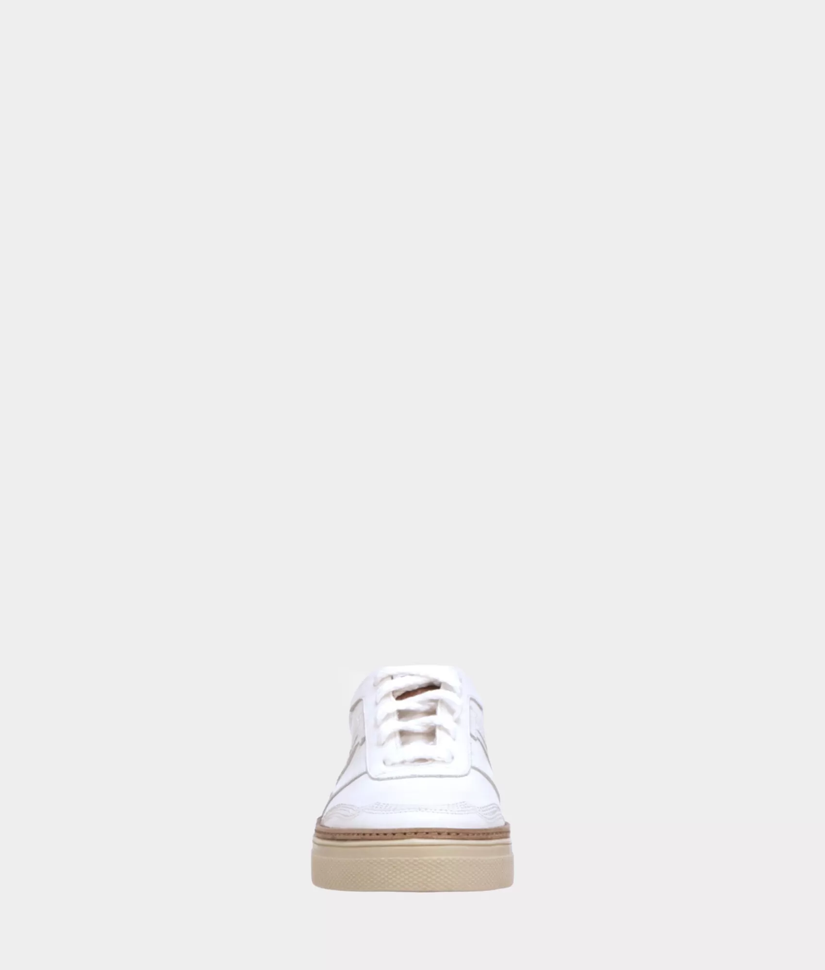 Lucchese Sneakers | Double L Lace Up Sneakers White