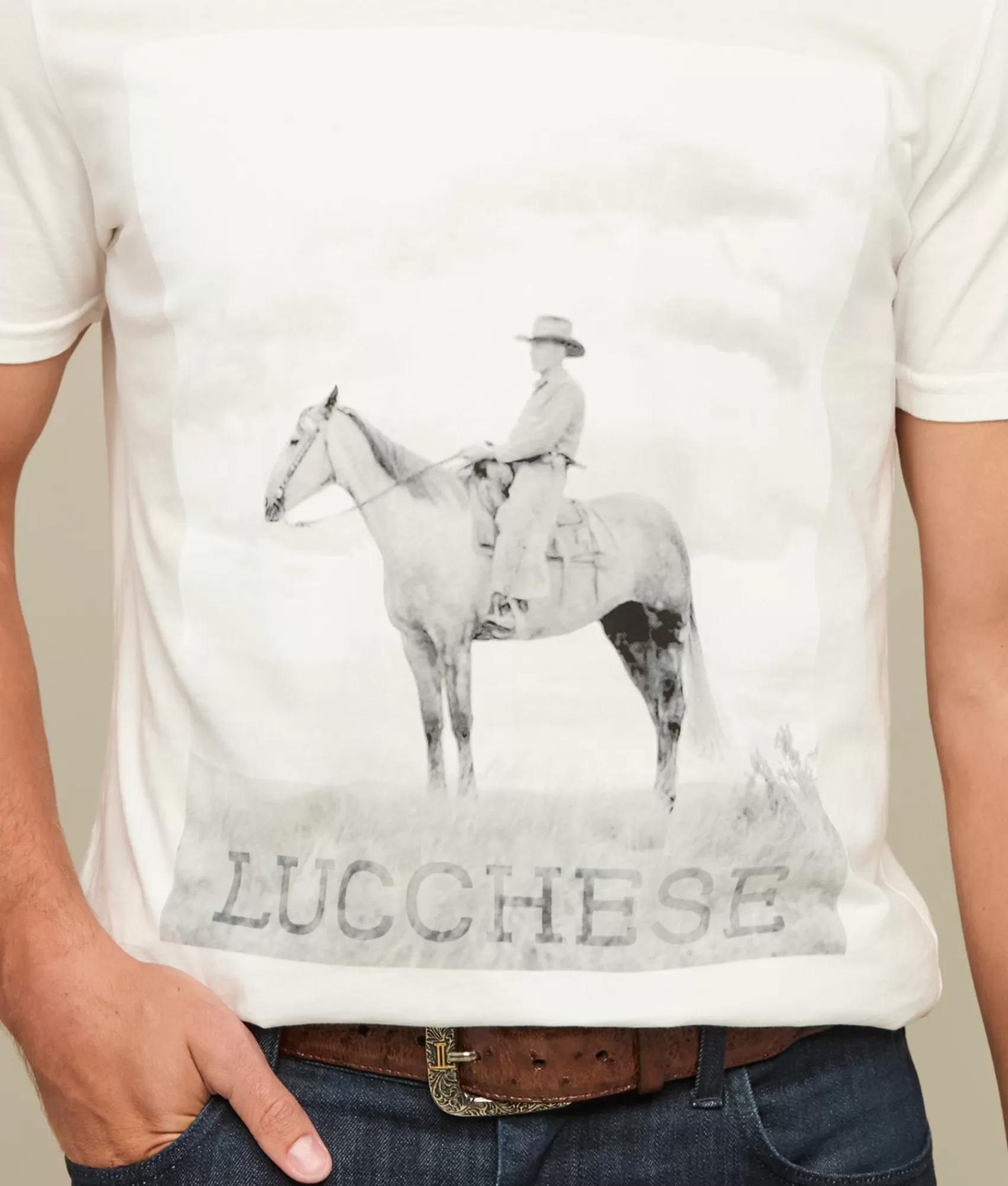 Lucchese Tops | Tops | Drifter Tee OffWhite