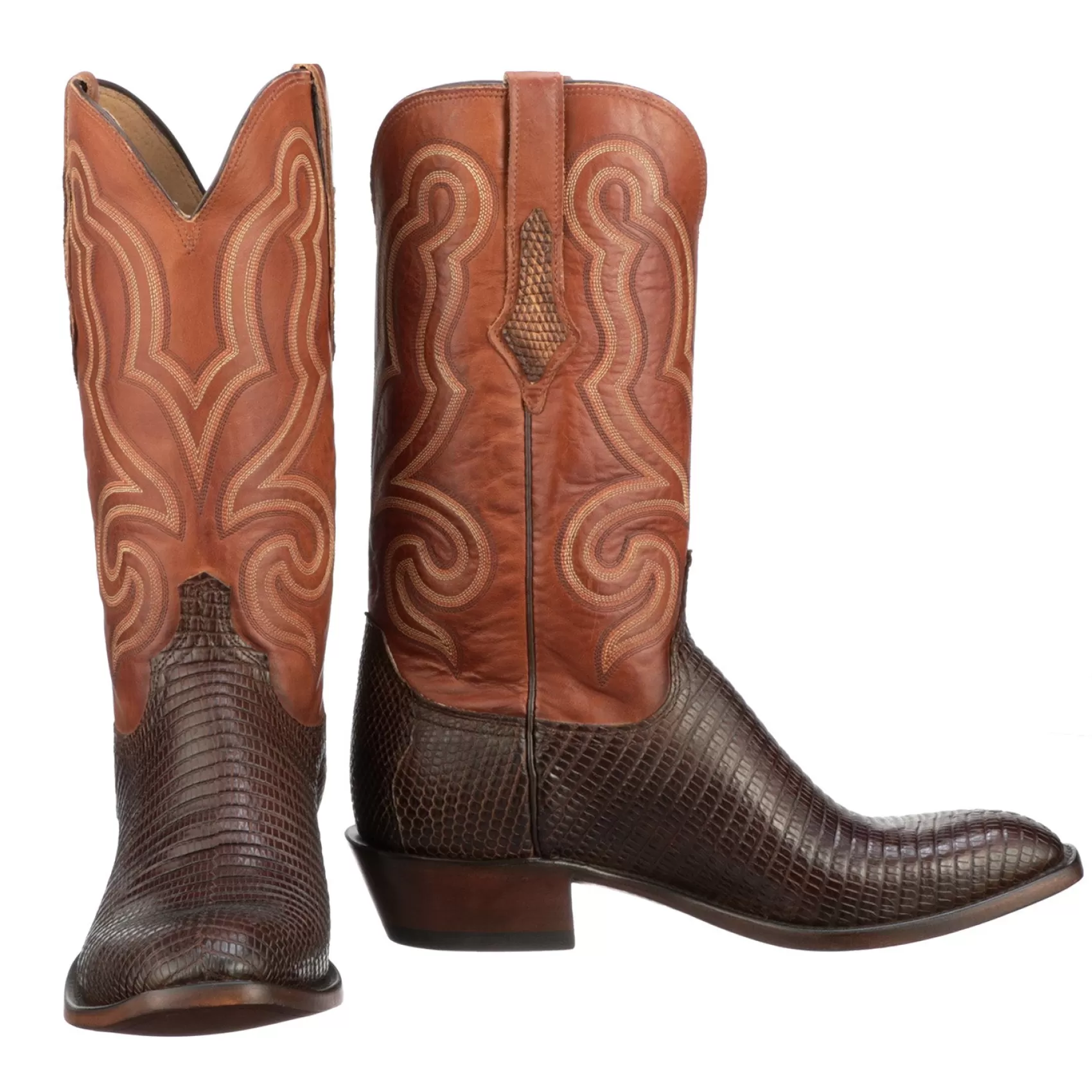 Lucchese Cowboy | Easton AntiqueChocolate