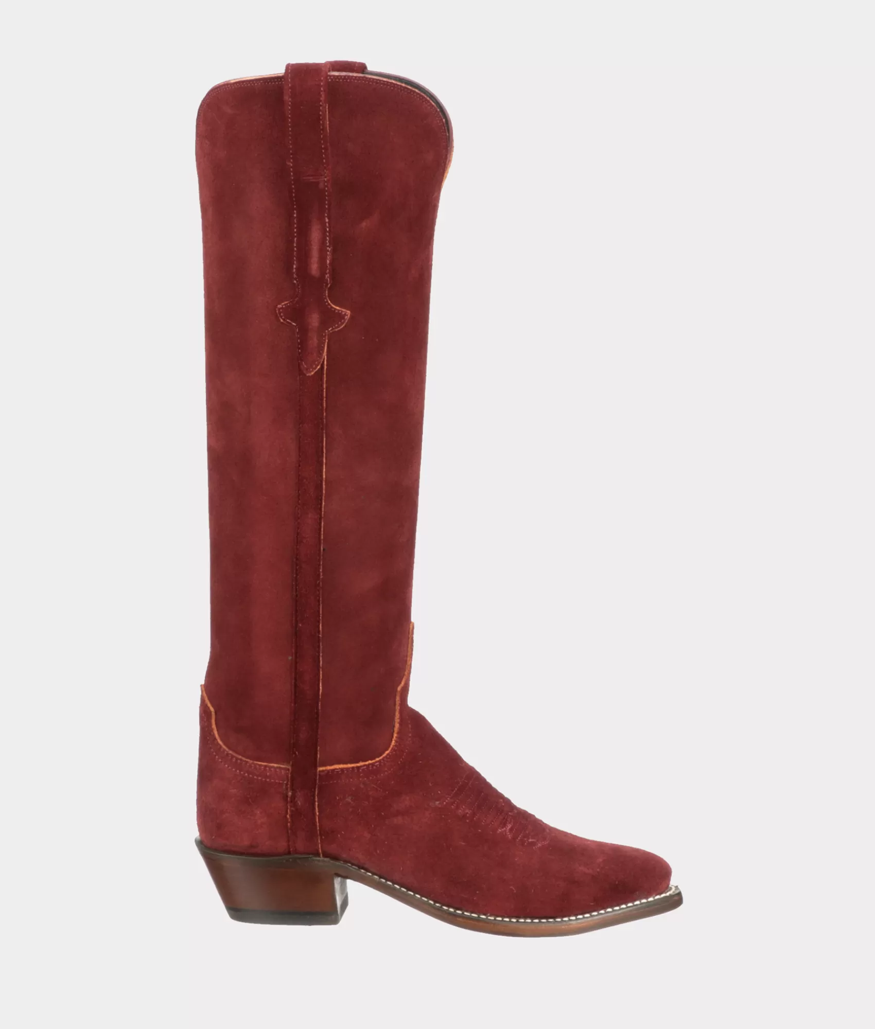 Lucchese Tall | Edie Burgundy