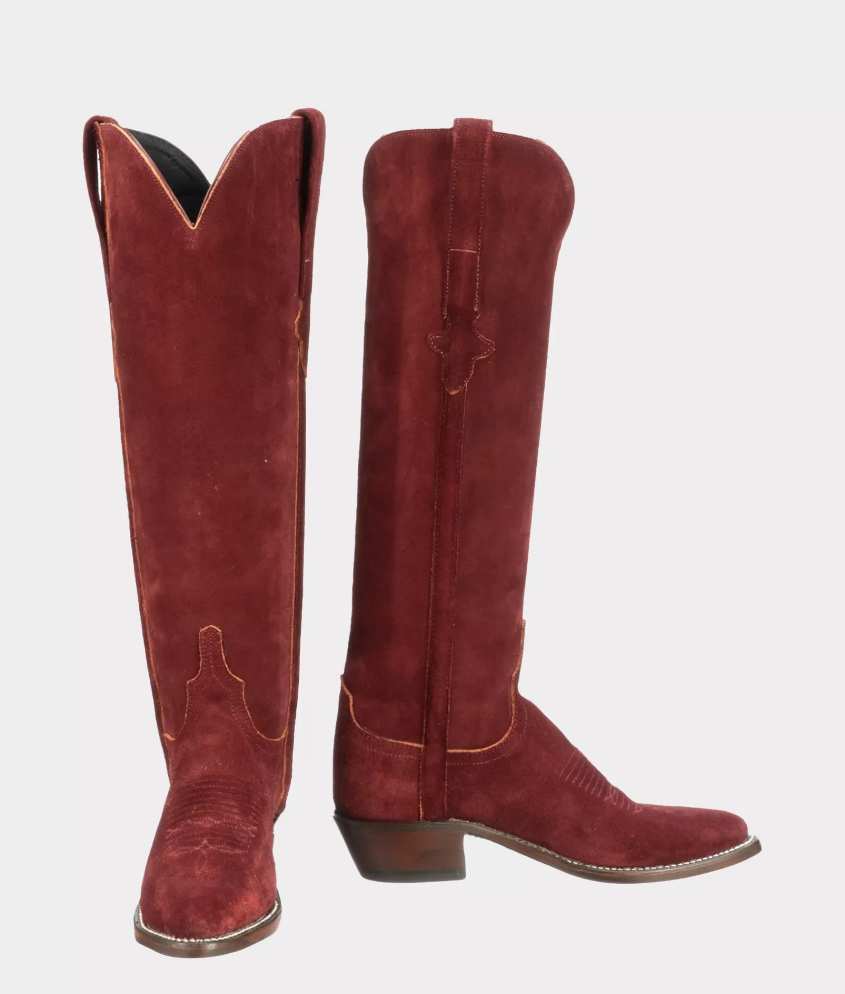 Lucchese Tall | Edie Burgundy