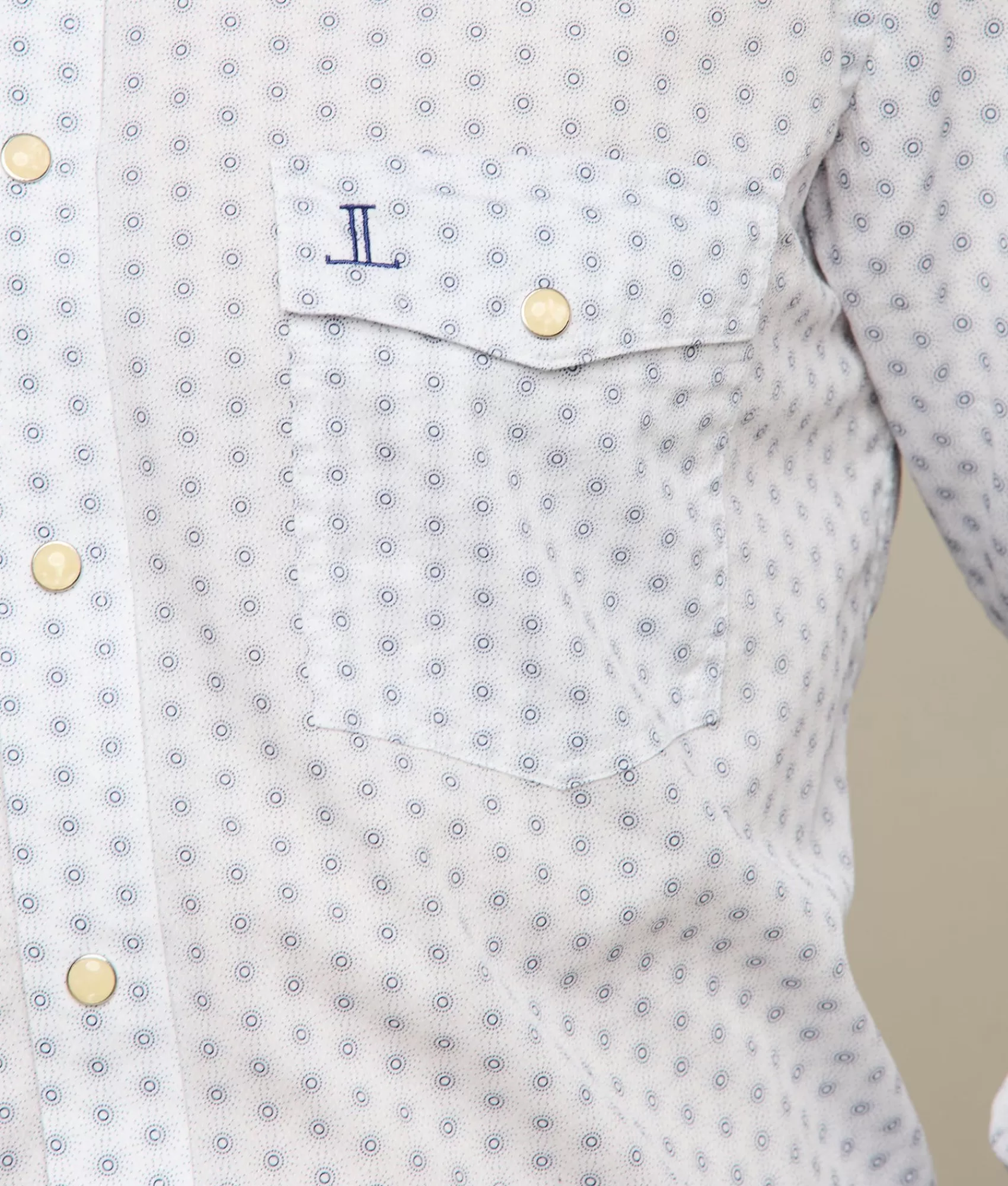 Lucchese Tops | El Paso Prints WhiteRayOfSunshinePrint