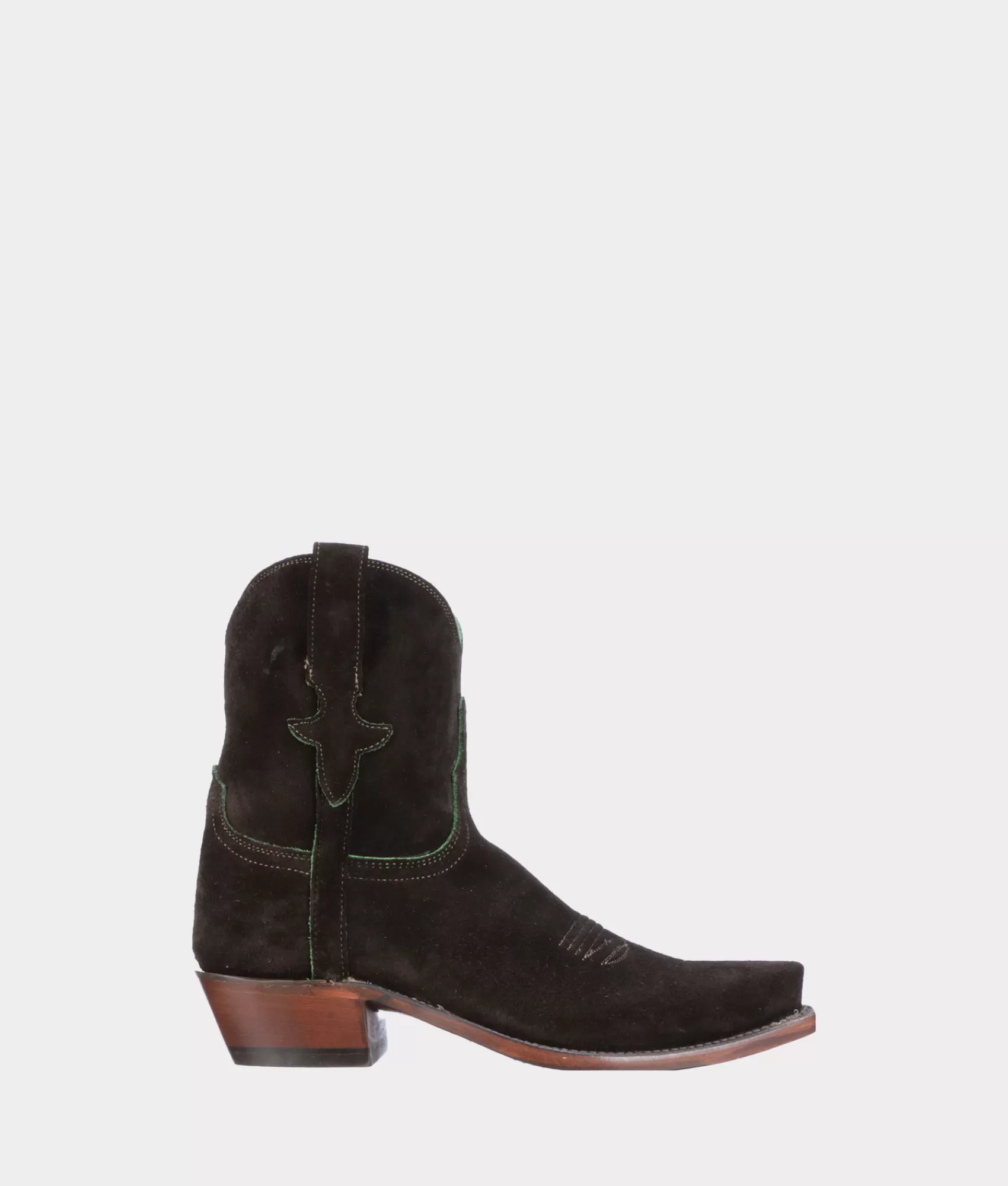 Lucchese Booties | Cowboy | Elena DarkOlive