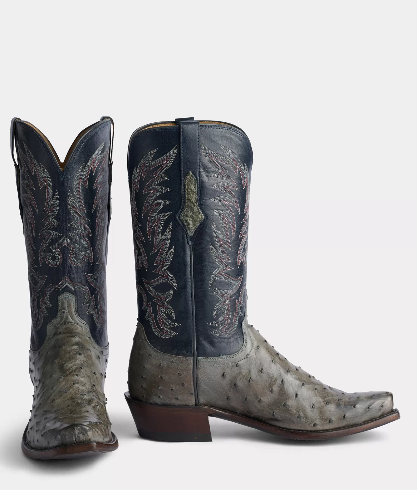 Lucchese Cowboy | Elgin Anthracite